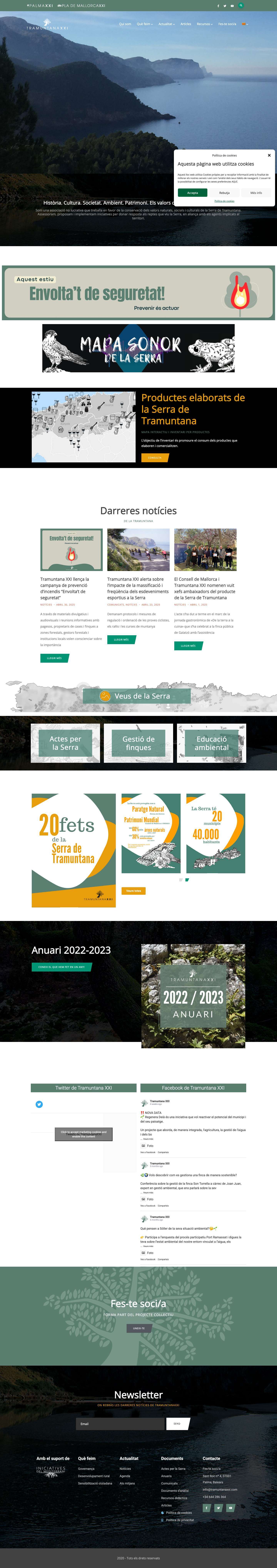 Home - Tramuntana XXI - Full Screenshot