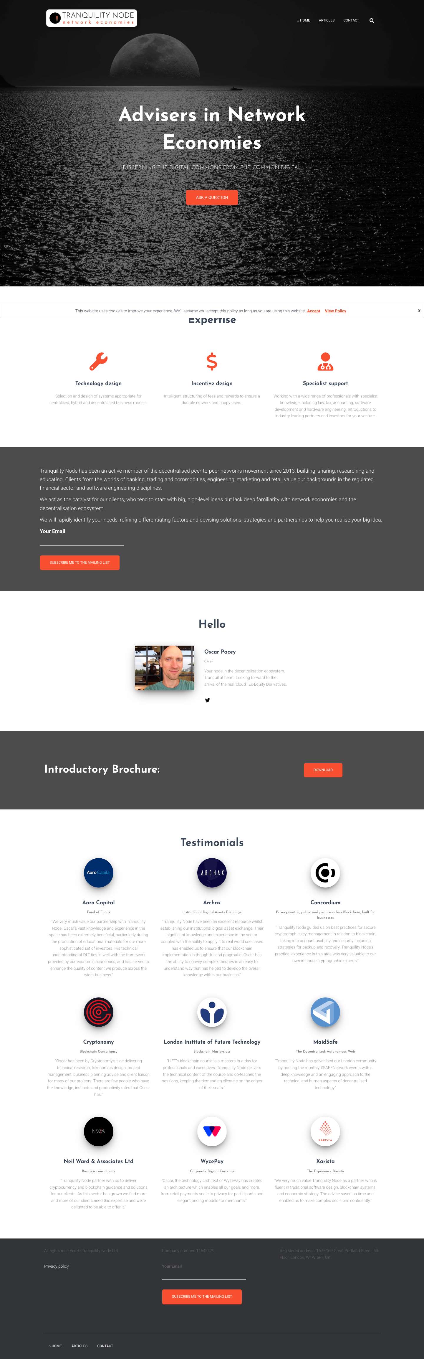 Tranquility Node - Full Screenshot