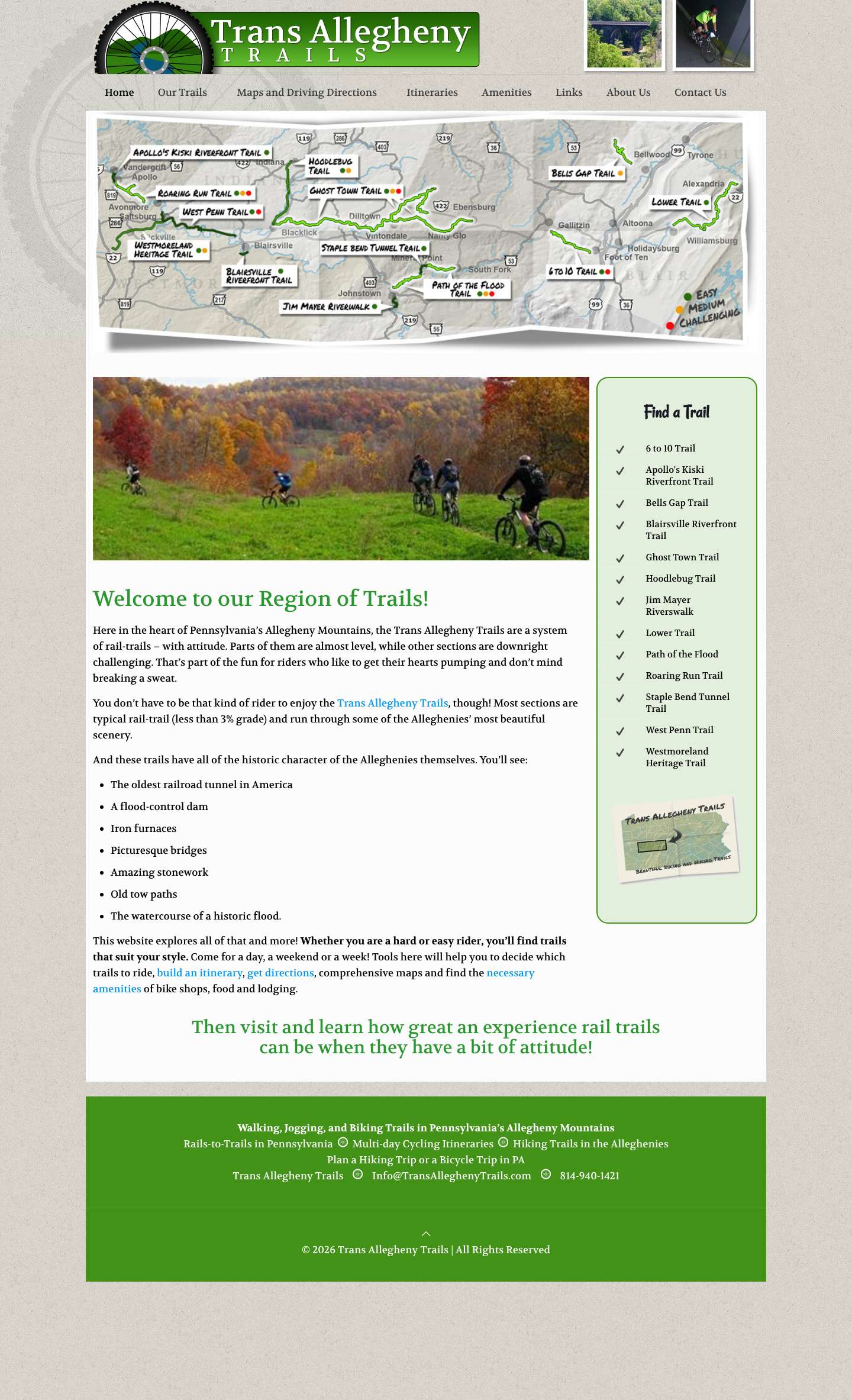 Trans Allegheny Trails - Full Screenshot