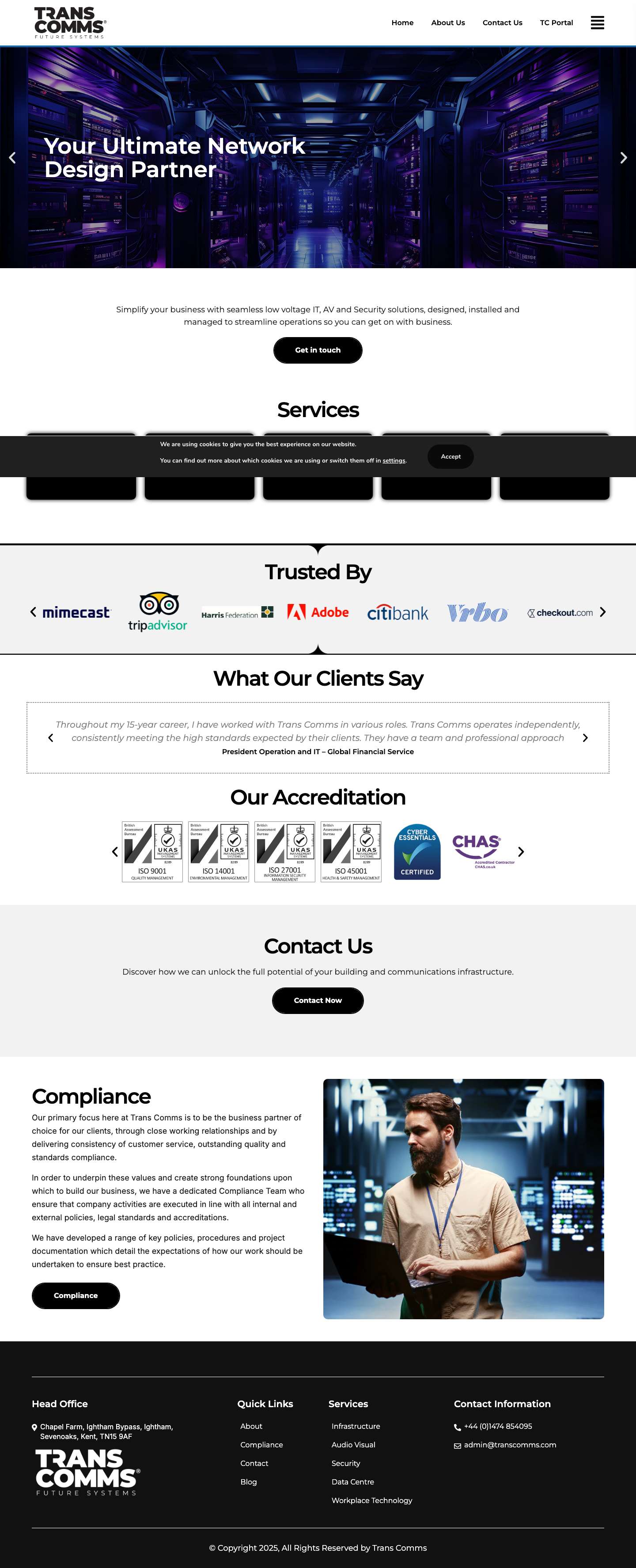 Trans Comms - Full Screenshot