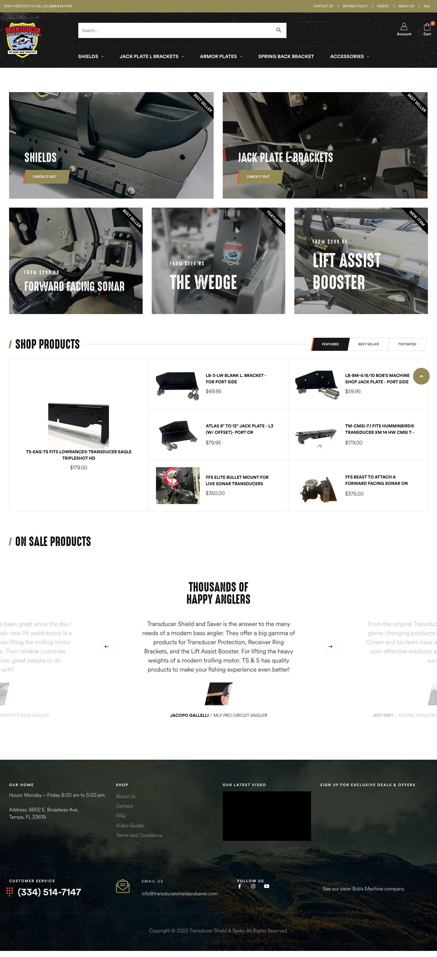 Transducer Shield and Saver – See More Fish, Catch More Fish - Full Screenshot