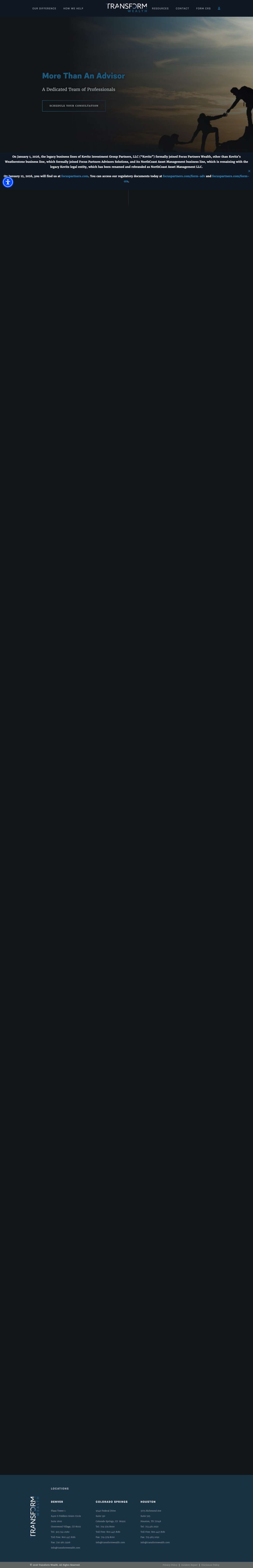 Transform Wealth - Financial Planning & Wealth Management Advisorsline-animate - Full Screenshot