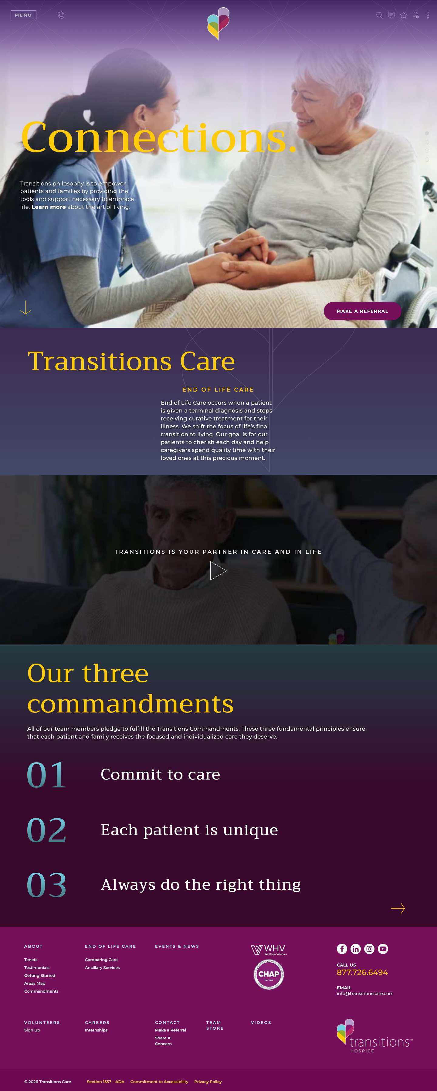 Transitions Care - Full Screenshot
