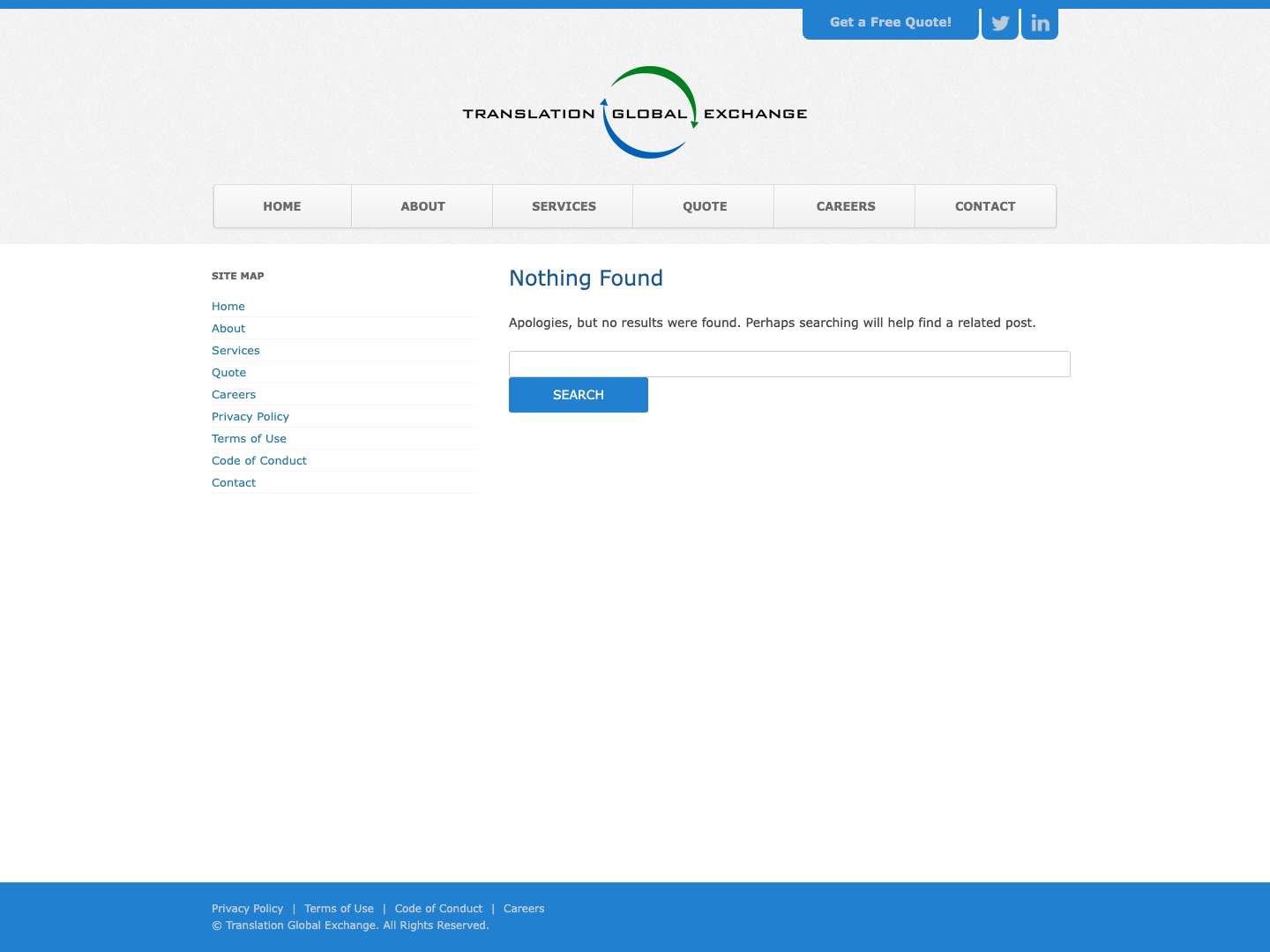 Support Ab2Web | Translation Global Exchange - Full Screenshot