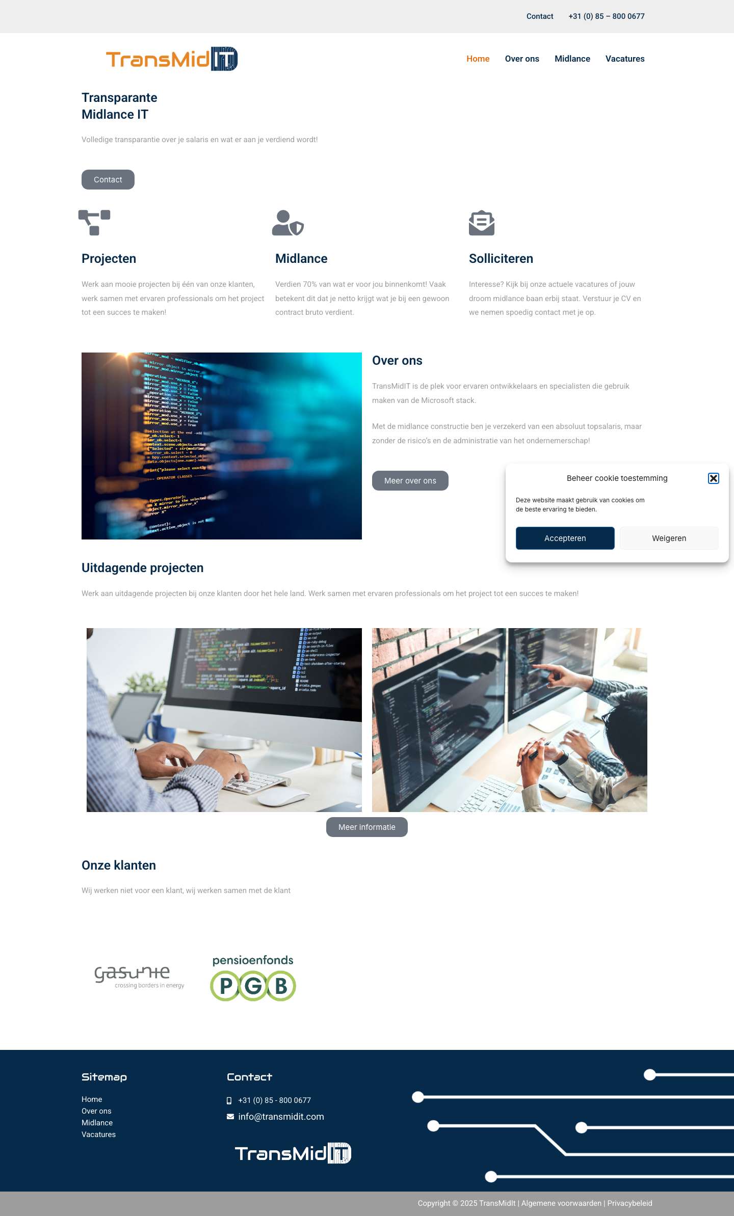 Home - TransMidIt - Full Screenshot