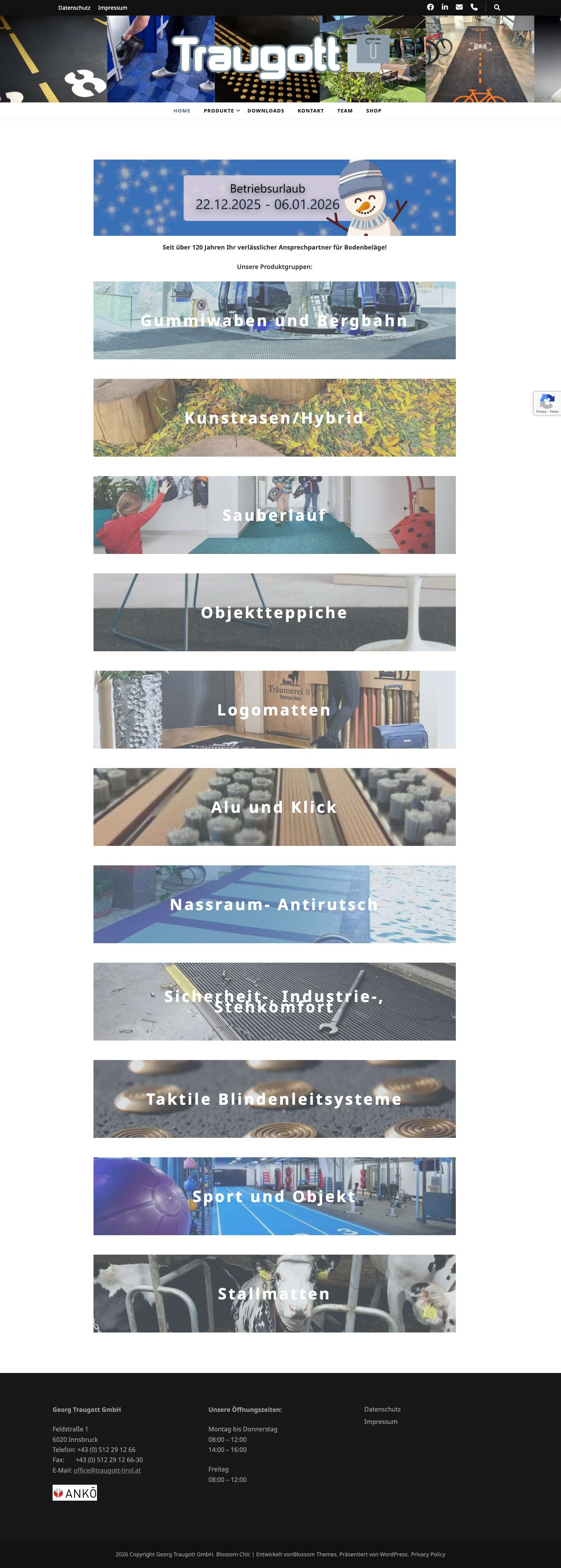 Georg Traugott GmbH – walk safe. walk clean. walk premium. - Full Screenshot