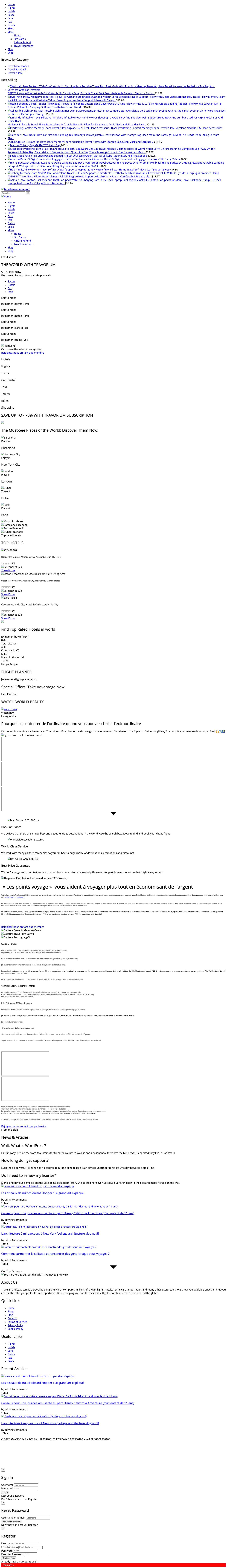 Home - Travelamandesas.com - Full Screenshot