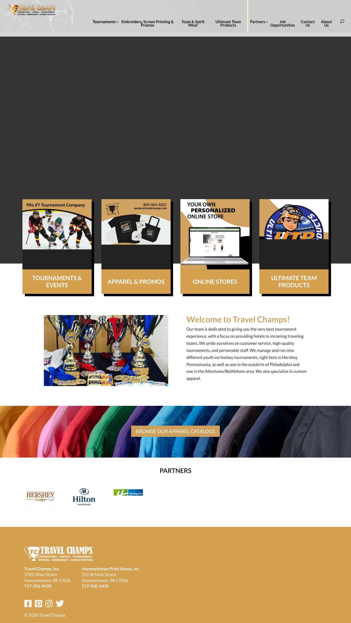 Home - Travel Champs - Full Screenshot