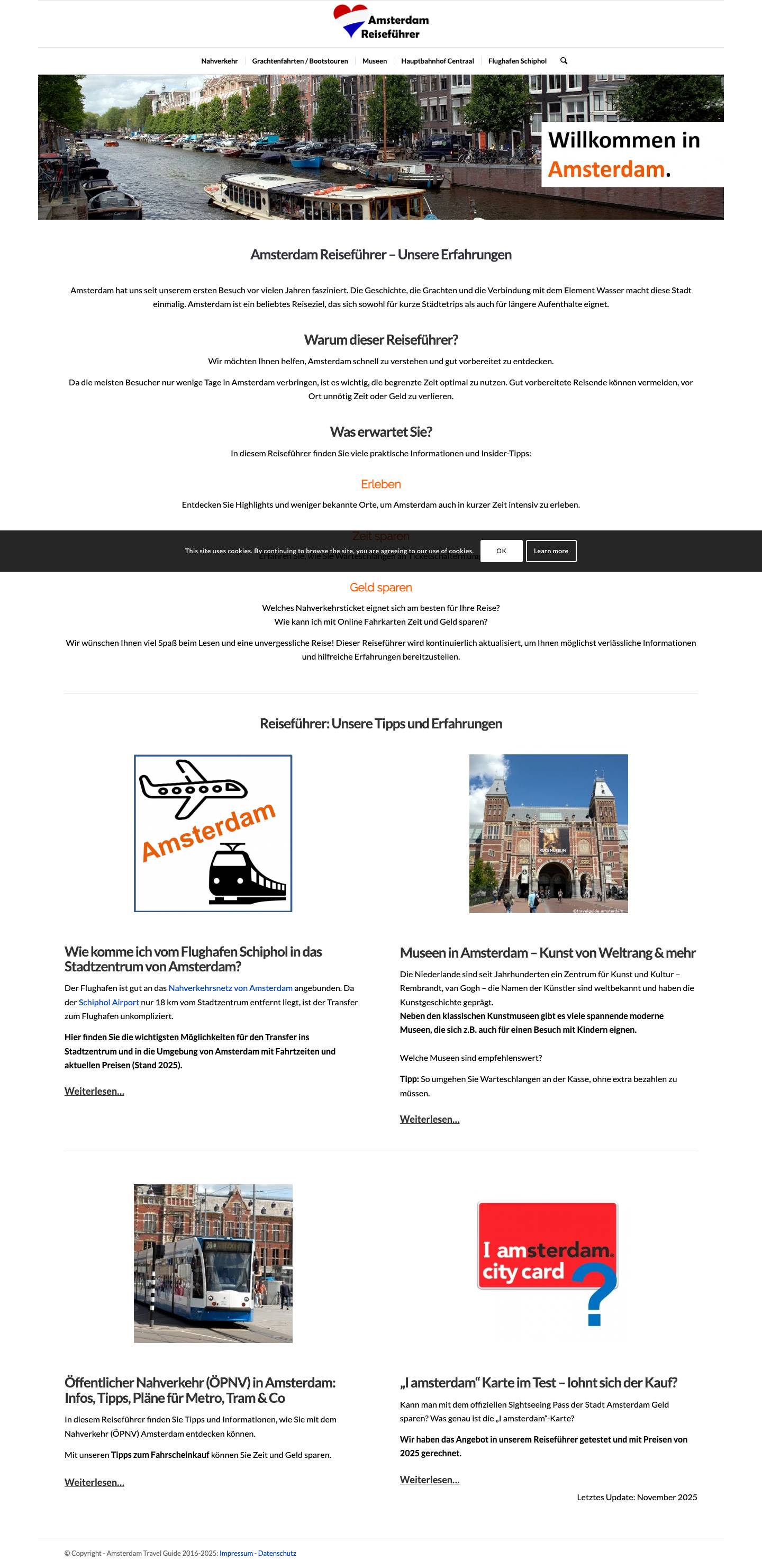 AMSTERDAM Reiseführer (2025) - Tipps für BesucherClick to open the search input fieldNach oben scrollen - Full Screenshot