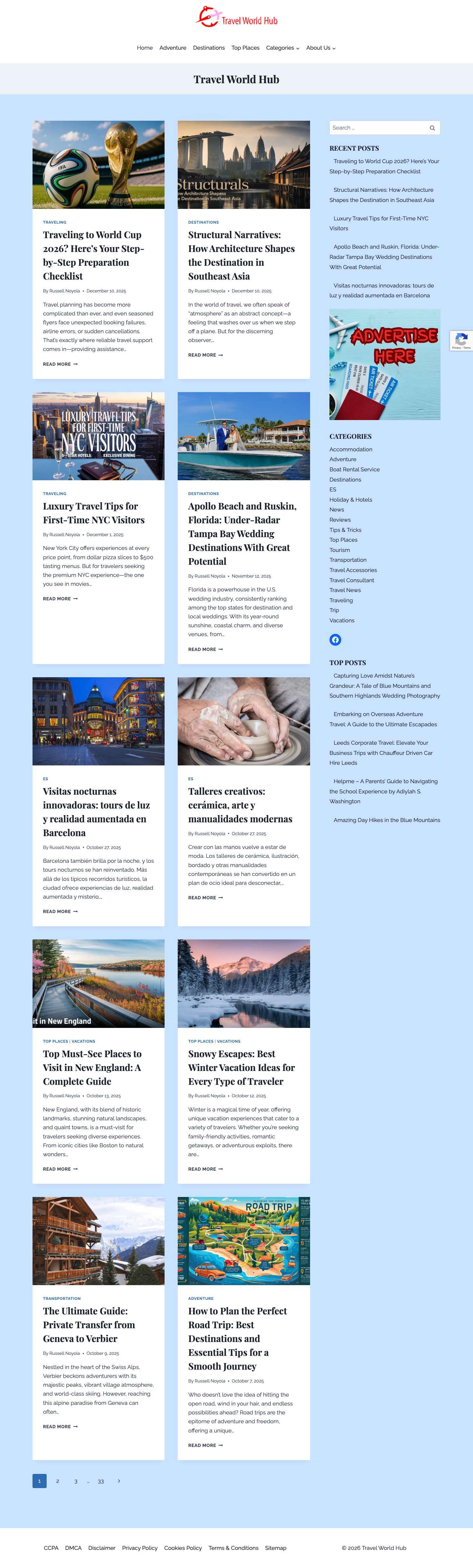 Travel World Hub: Traveling | Tips And Tricks | Travel AccessoriesExpandExpandExpandToggle MenuContinueContinueContinueContinueContinueContinueContinueContinueContinueContinueNextSearchExpandExpandExpand - Full Screenshot