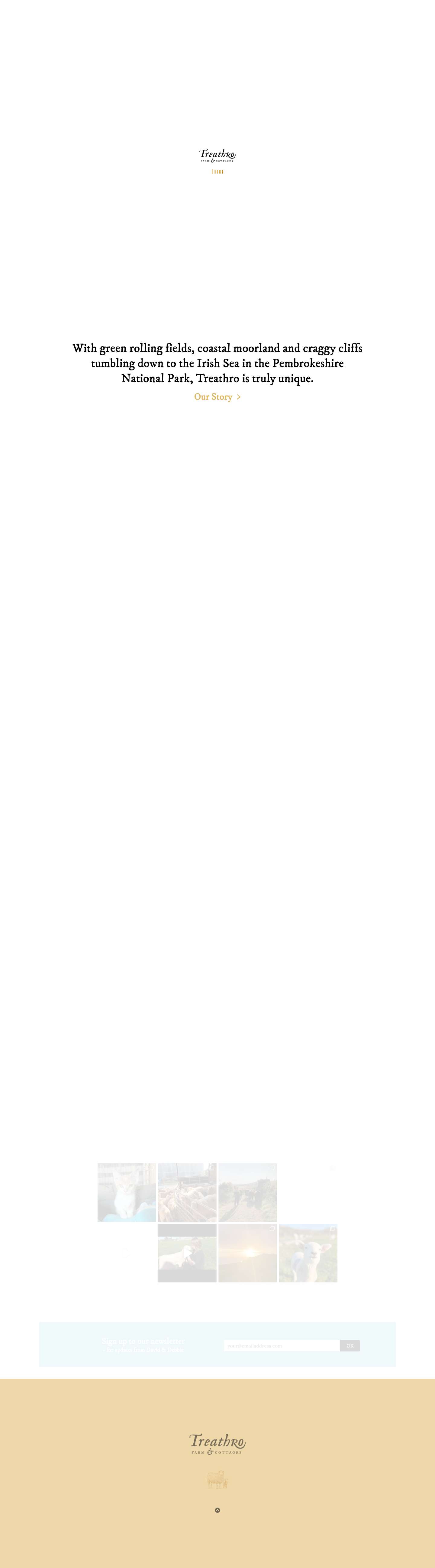 Treathro Farm & Cottages - Full Screenshot