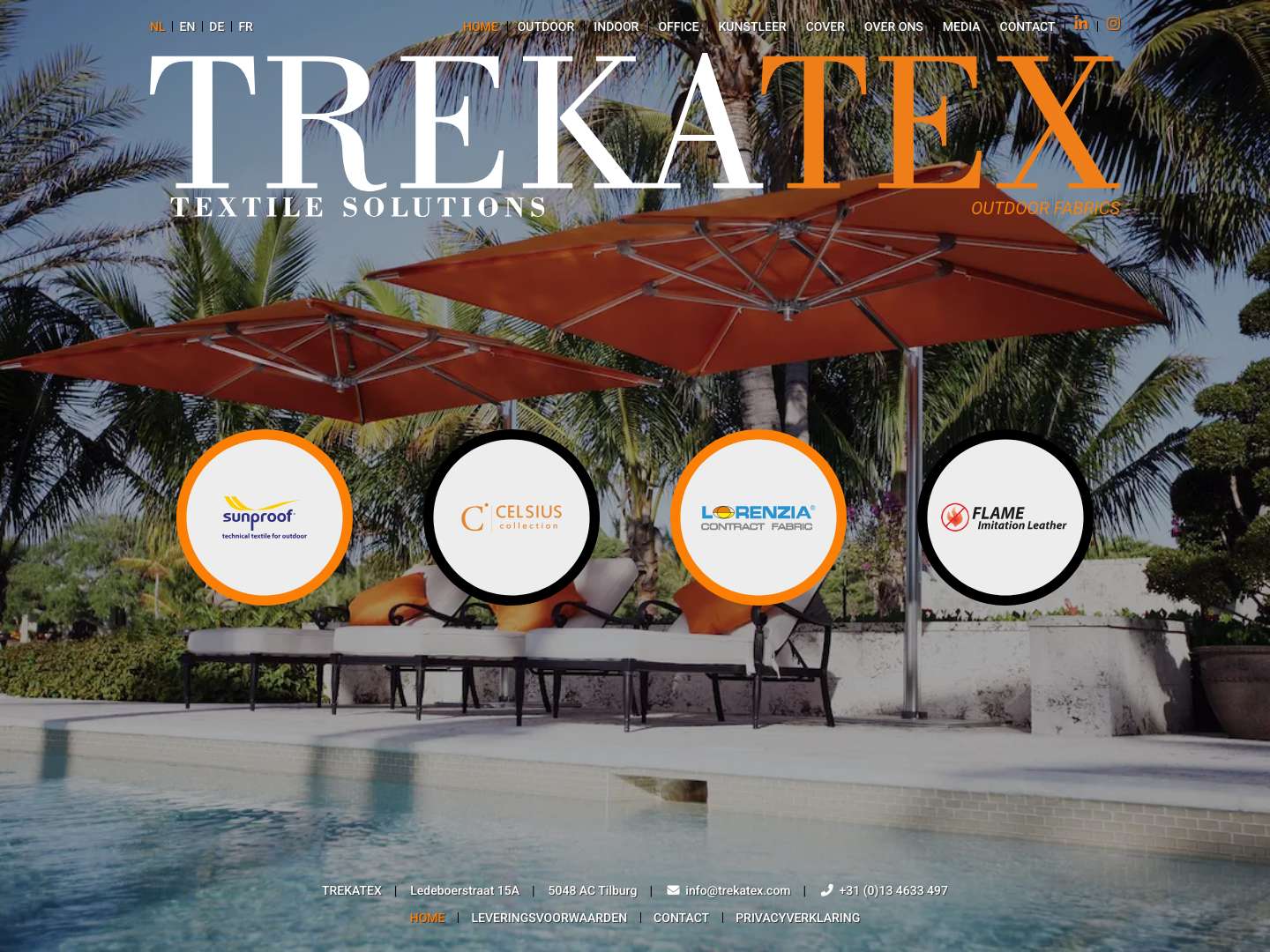 Trekatex Textile Solutions – Trekatex Textile Solutions - Full Screenshot