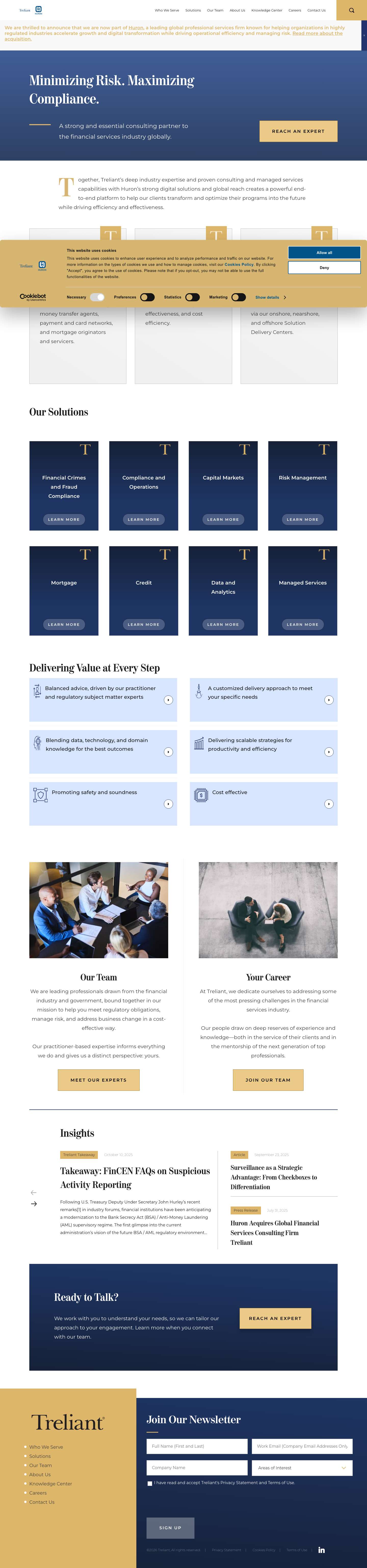 Treliant, LLC - Full Screenshot