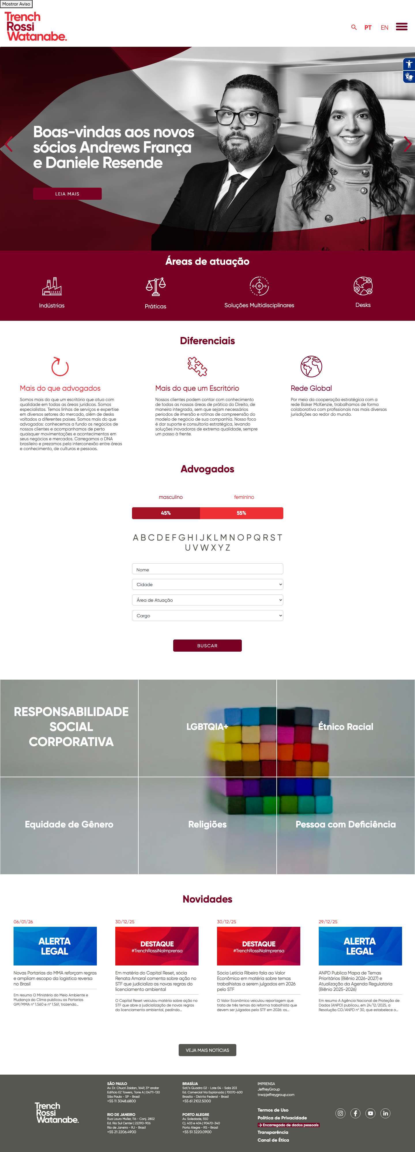 Trench Rossi Watanabe : Sempre um passo à frente. - Full Screenshot