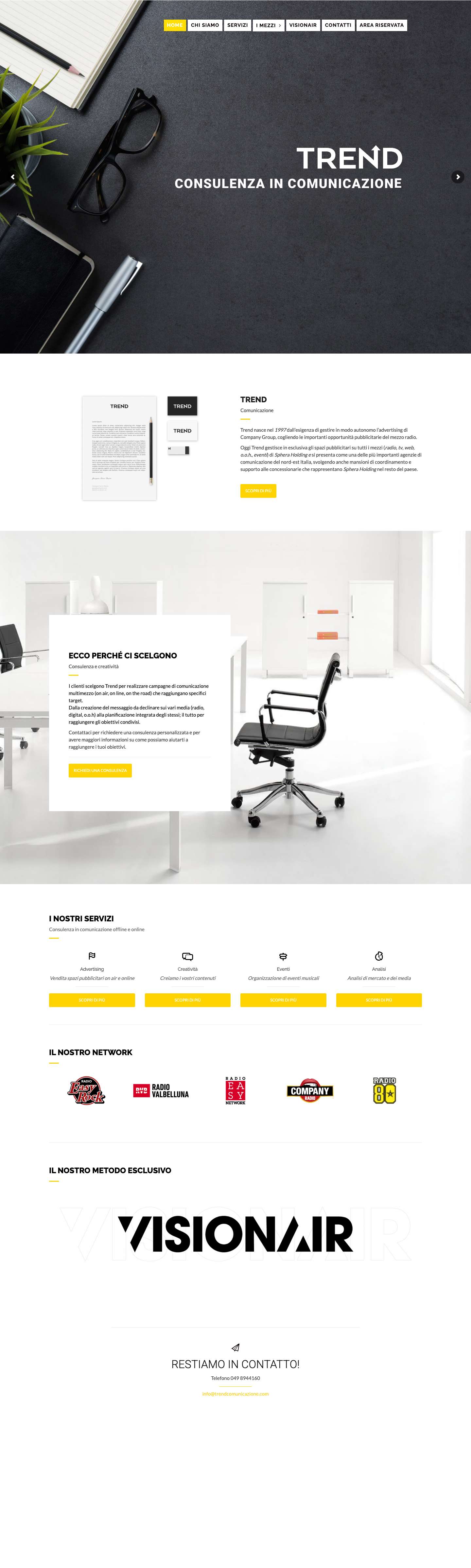 TREND | Consulenza in Comunicazione – TREND Consulenza in Comunicazione - Full Screenshot