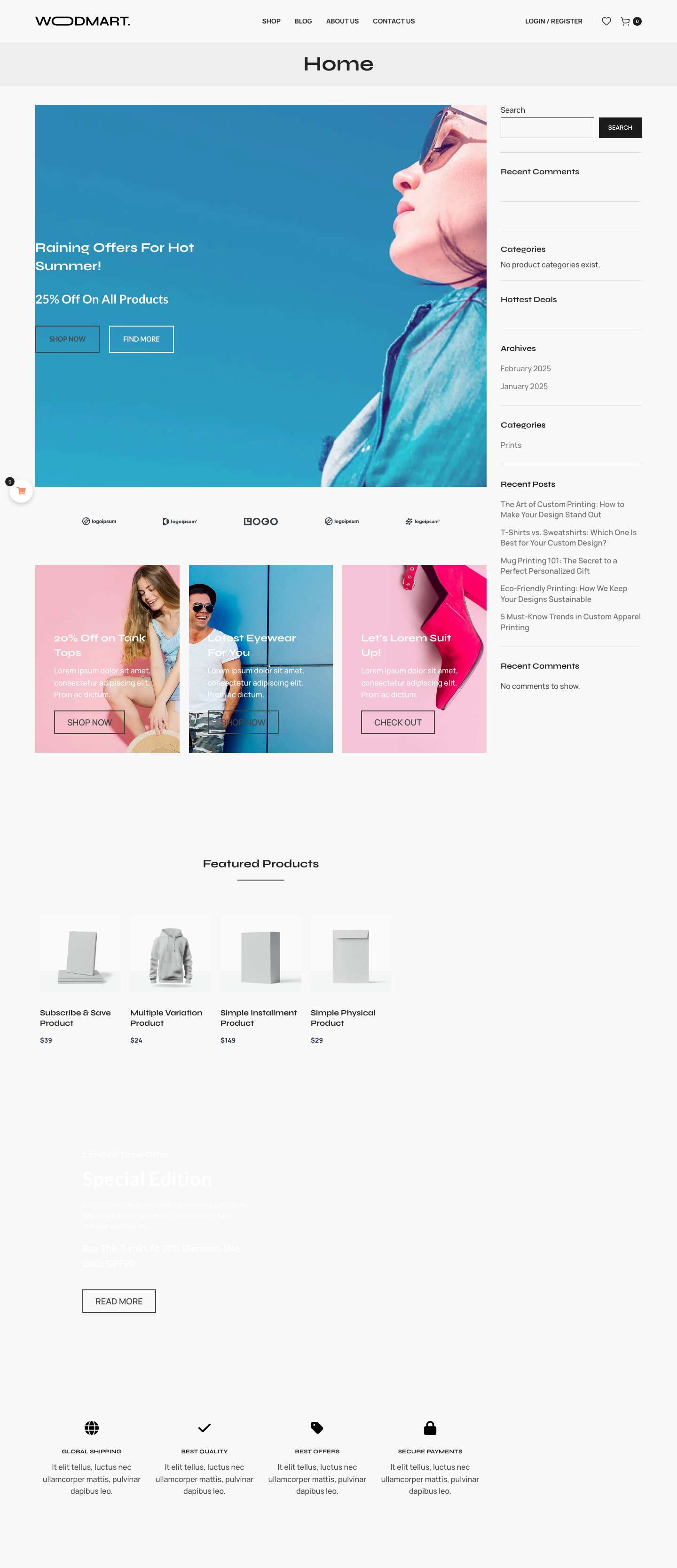 Home - - Full Screenshot