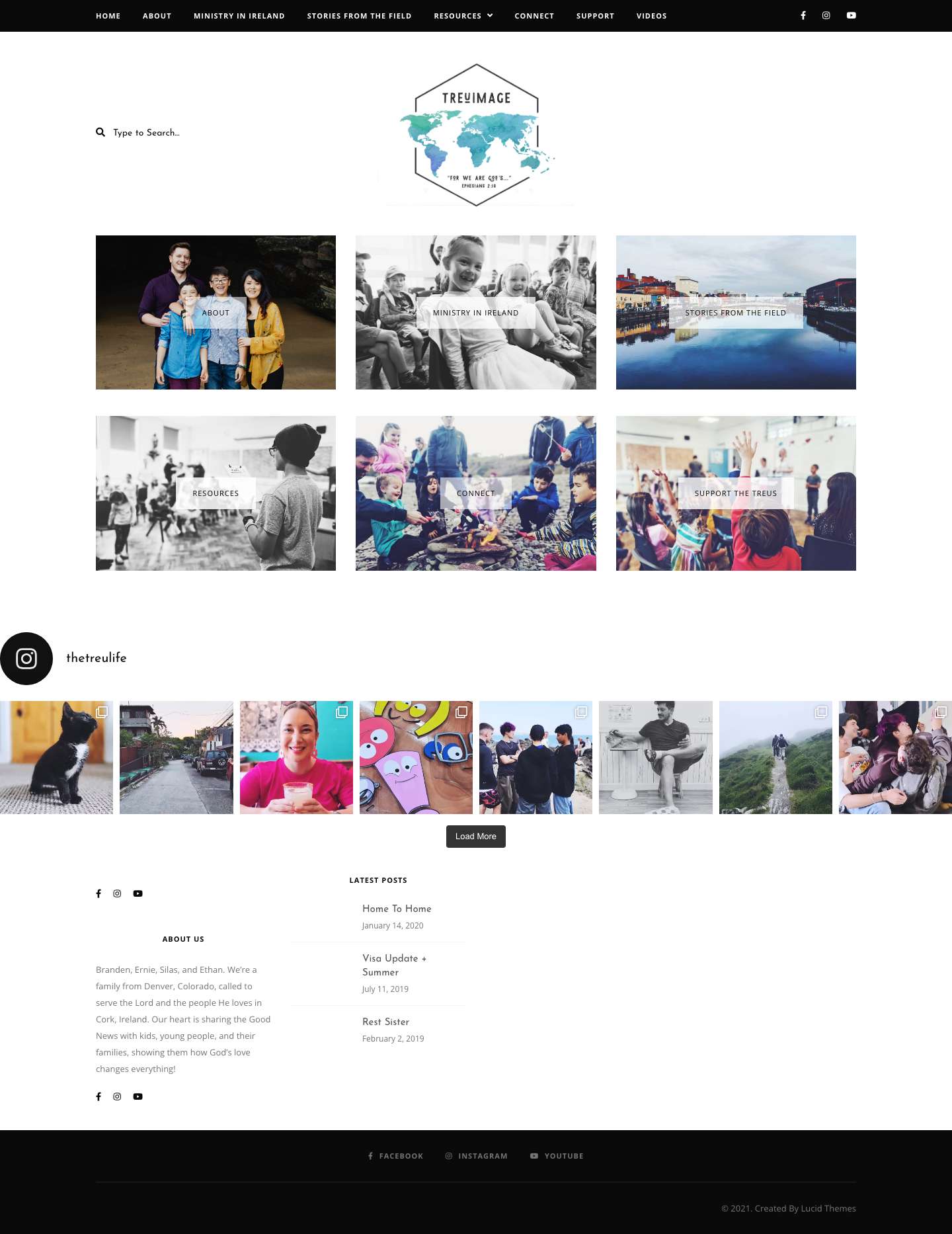 Treu Image – Serving in Ireland - Full Screenshot