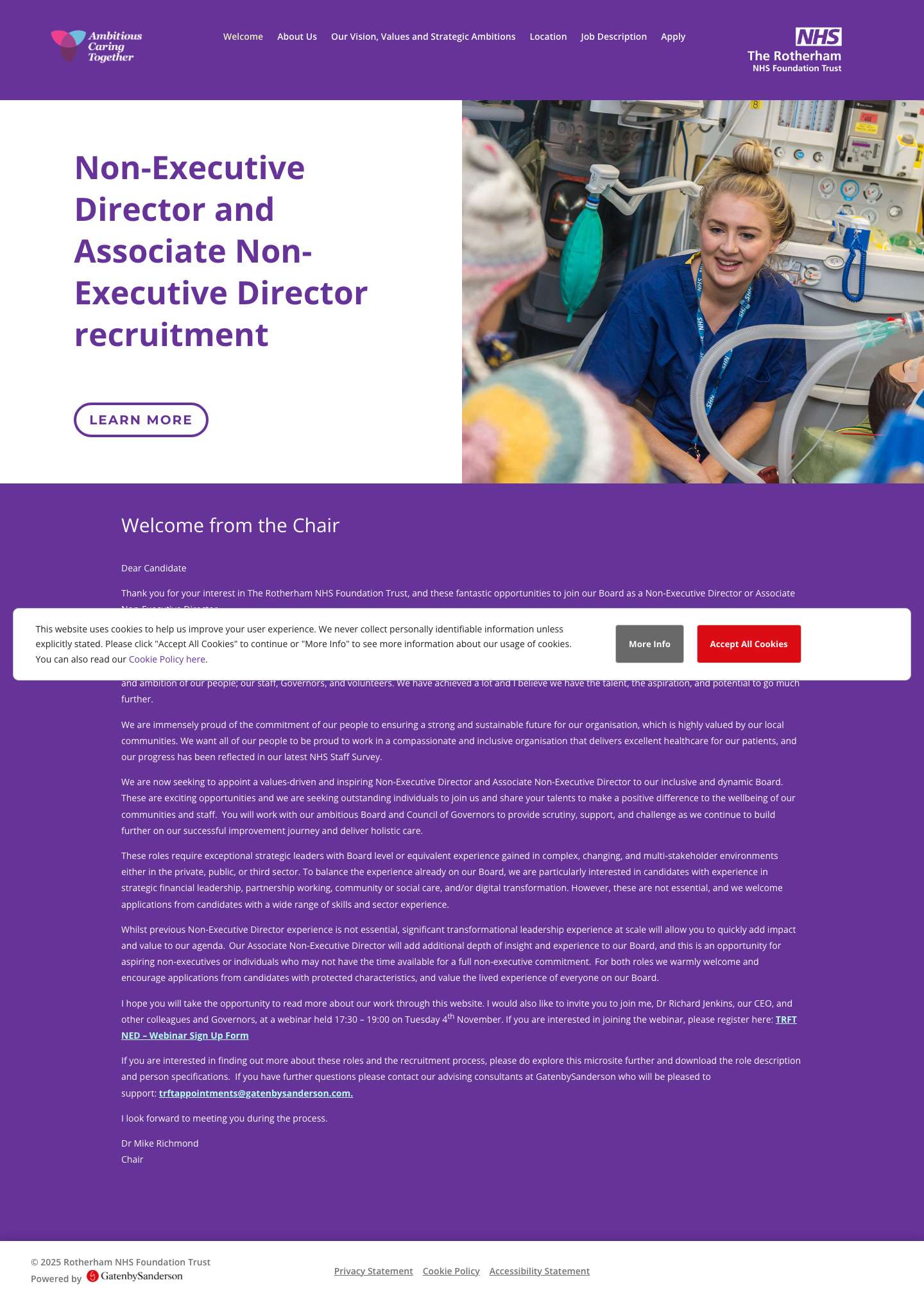 The Rotherham NHS FT | - Full Screenshot