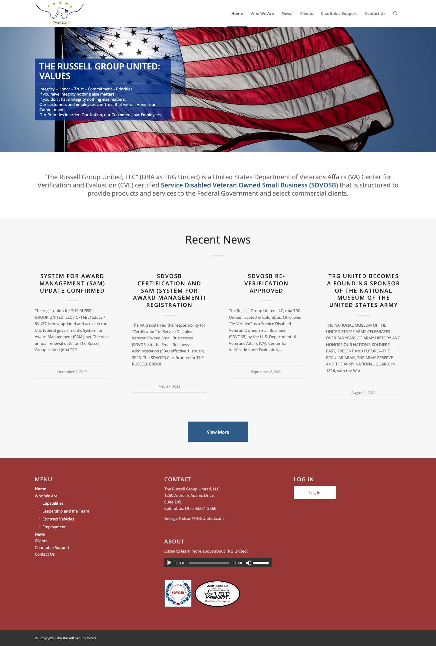 Home | The Russell Group UnitedClick to open the search input fieldPreviousNextScroll to top - Full Screenshot