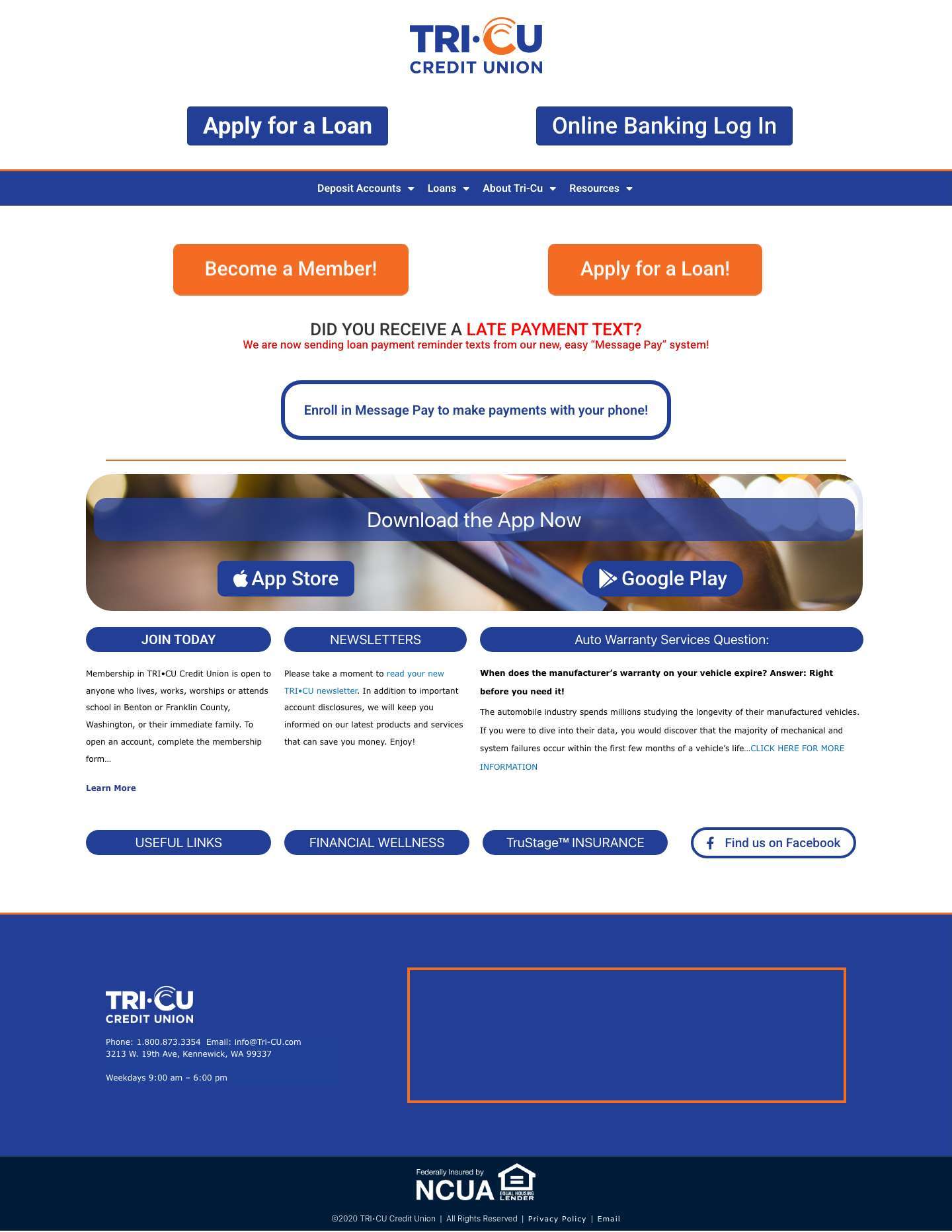 Home - TRI•CU - Full Screenshot