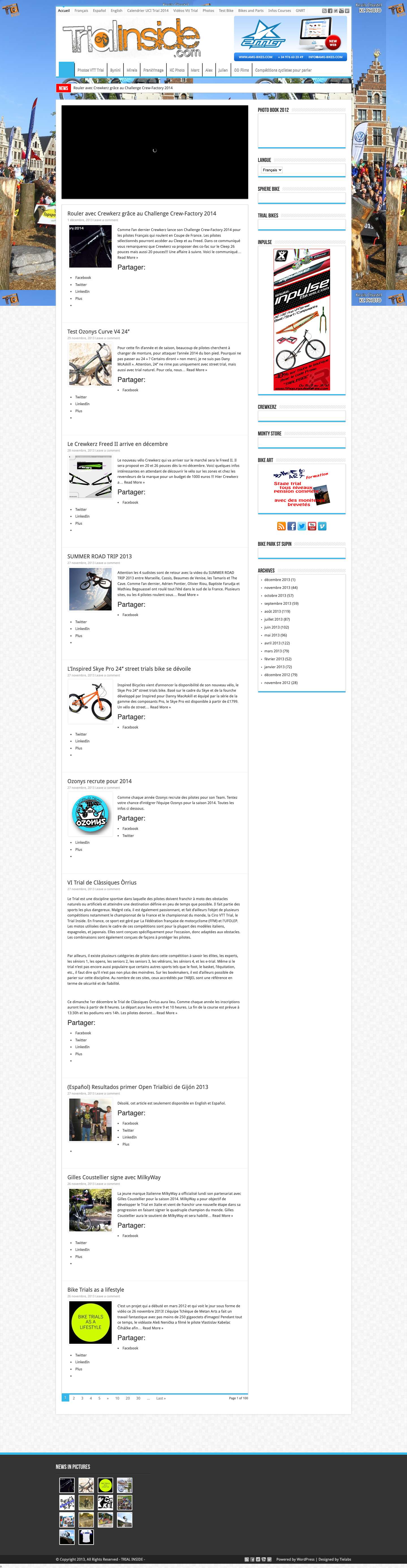 Découvrez Les Compétitions Du Trial - Full Screenshot