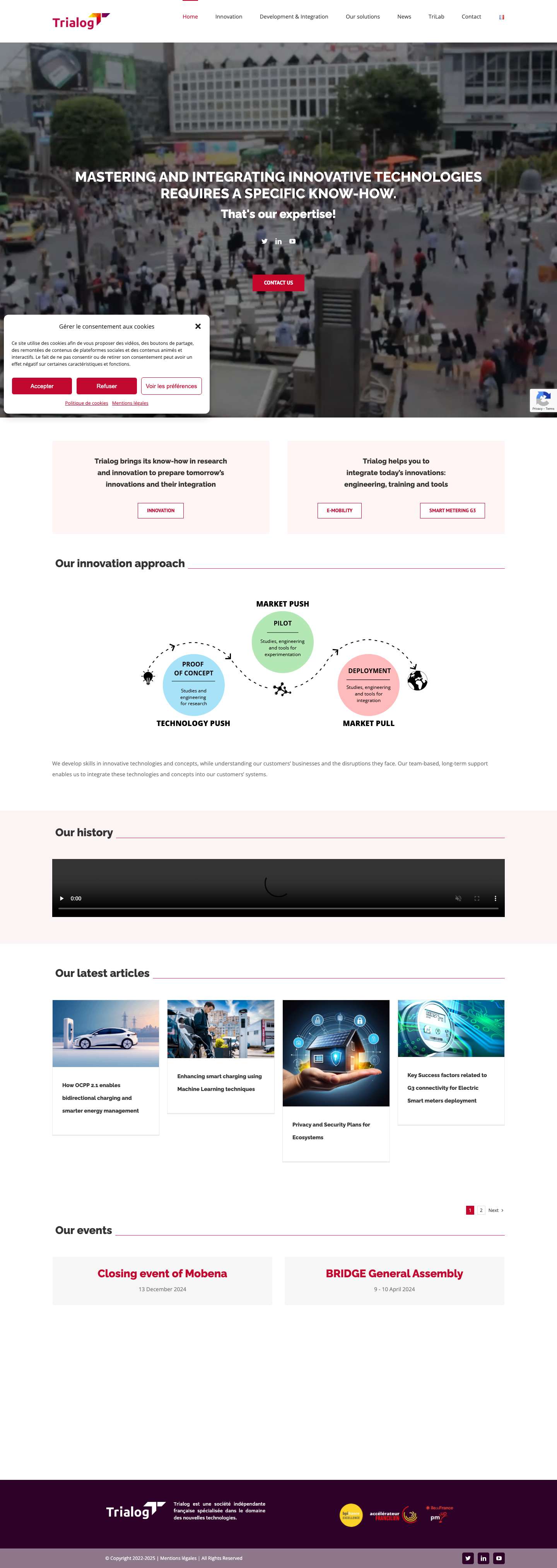 Home - Trialog - Full Screenshot