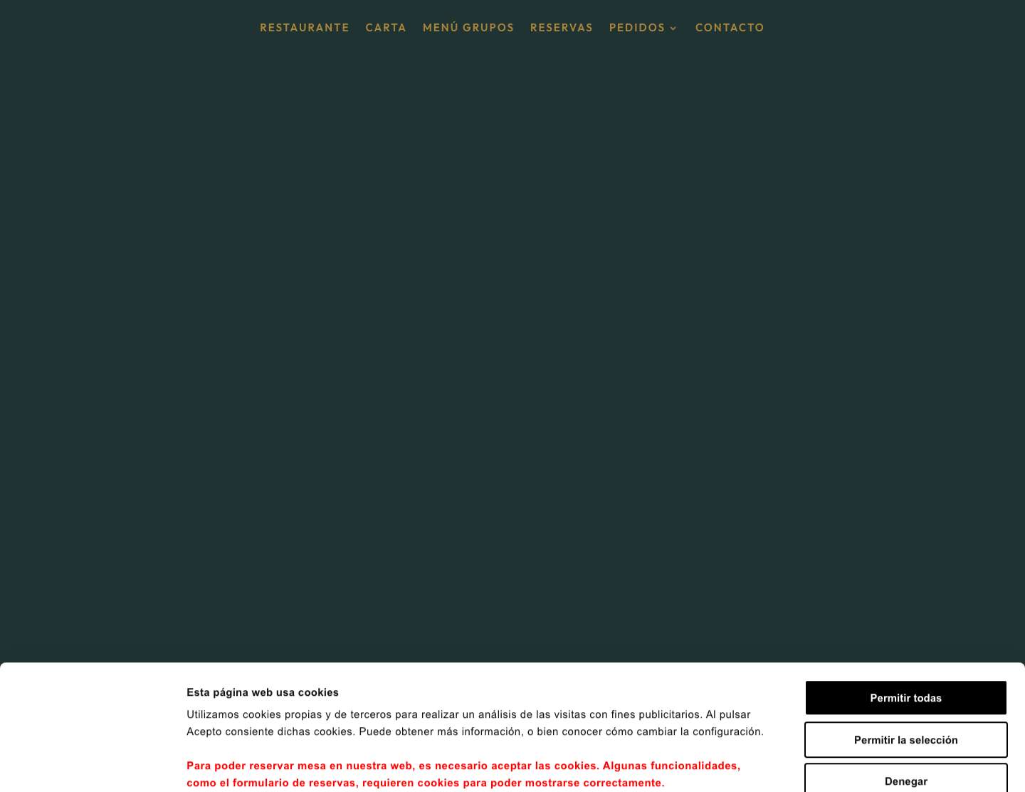 Tribu | Restaurante en Zaragoza - Full Screenshot