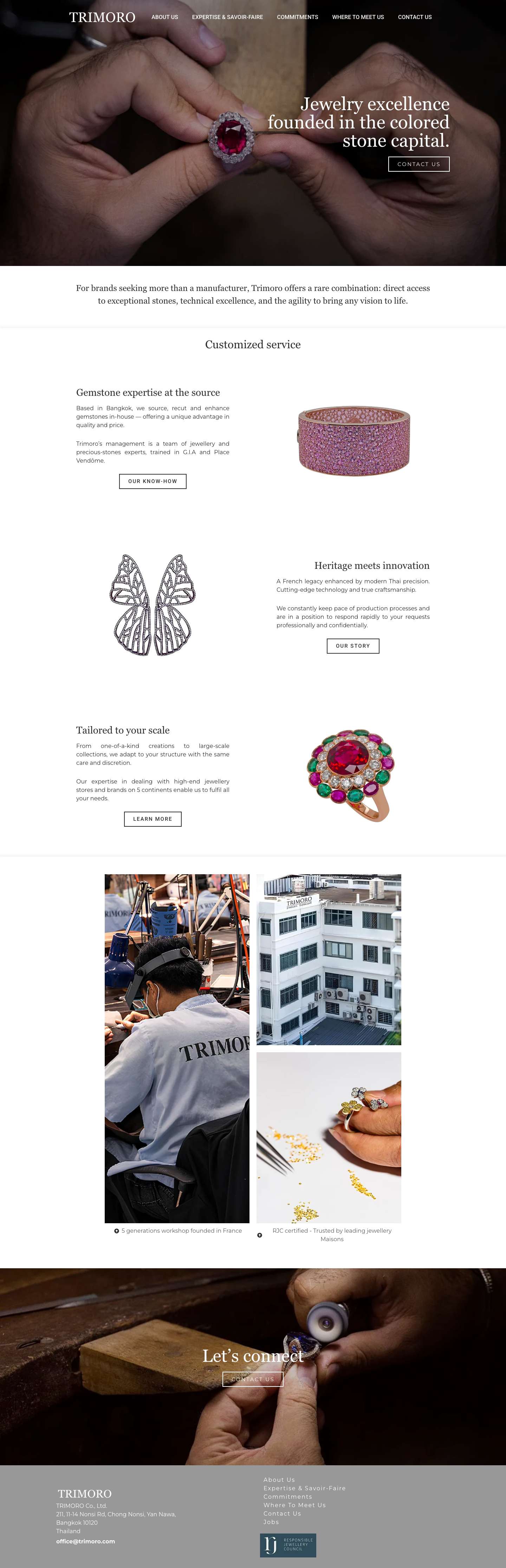 Home - Trimoro - Full Screenshot