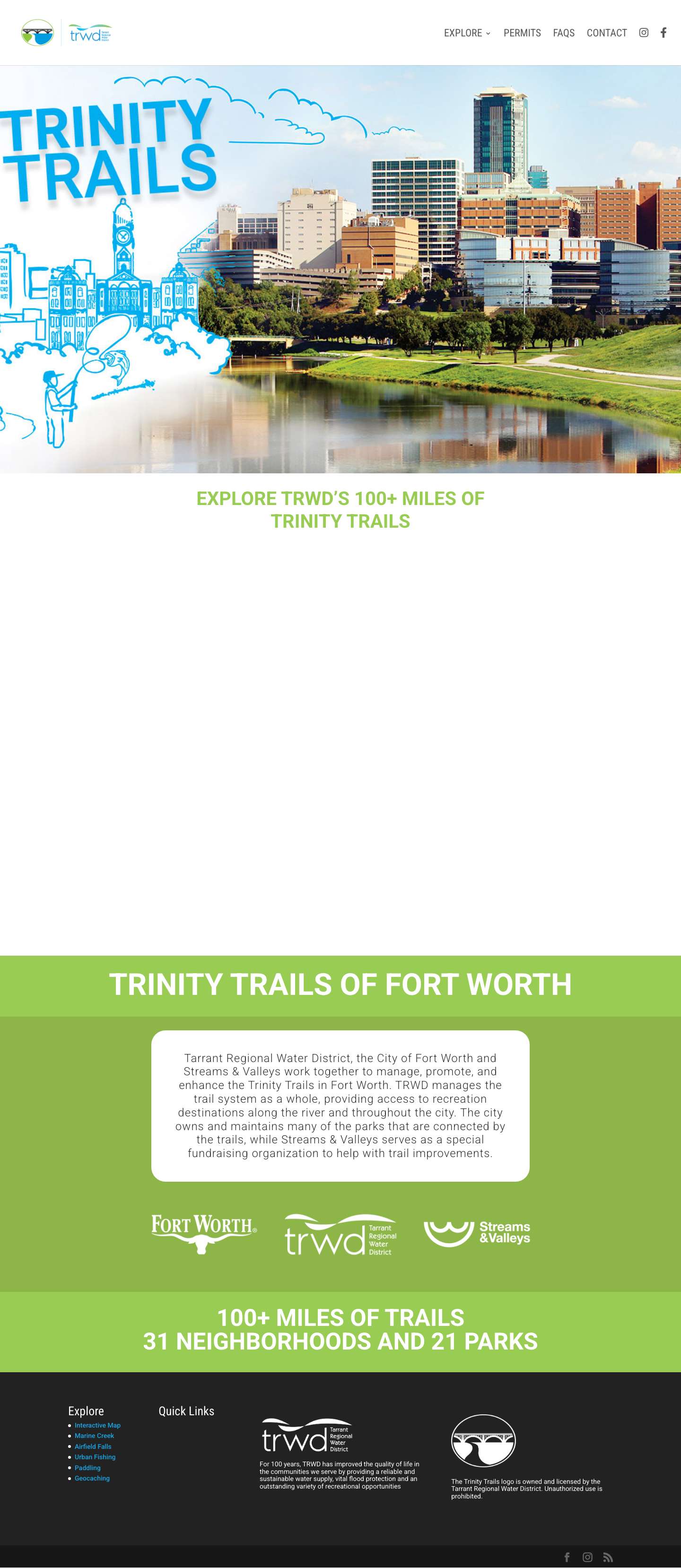 Trinity Trails of Fort Worth - Trinity Trails - Full Screenshot