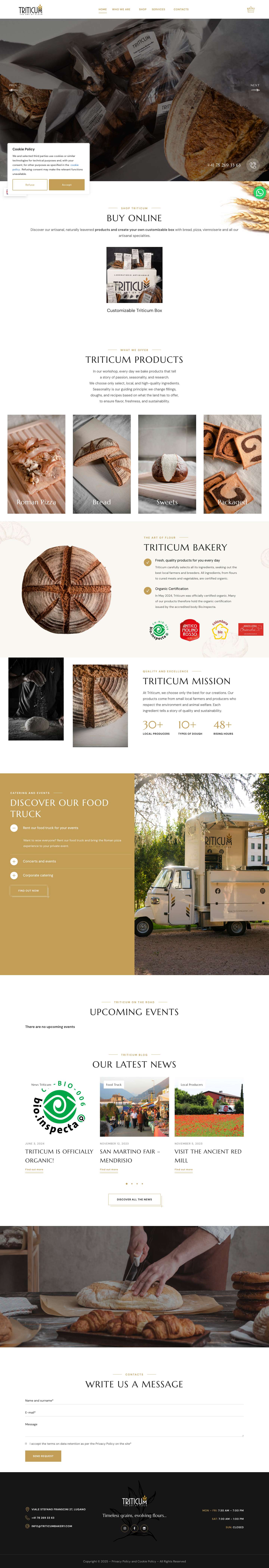 Triticum The Art Of Flour LUGANO - Full Screenshot