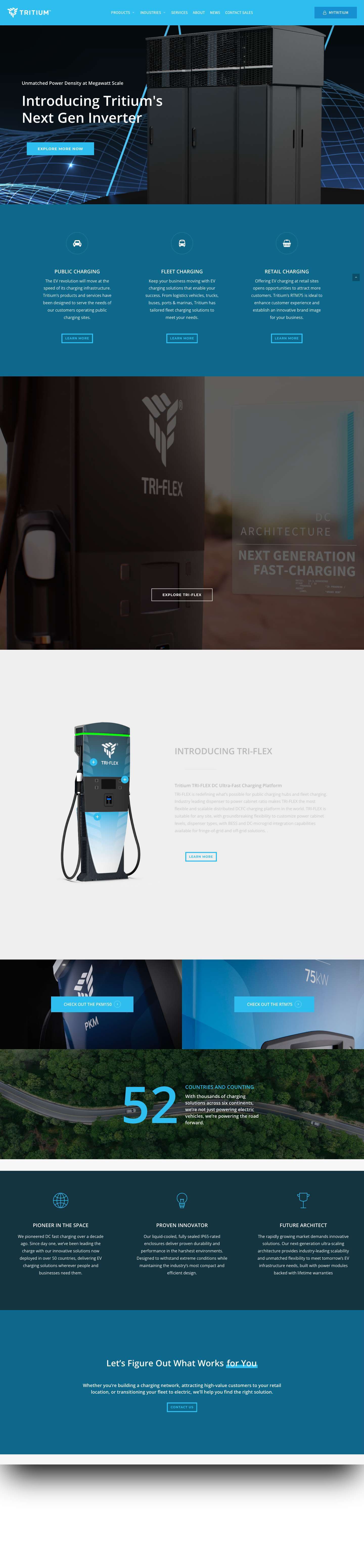 Welcome - Tritium Charging - Full Screenshot