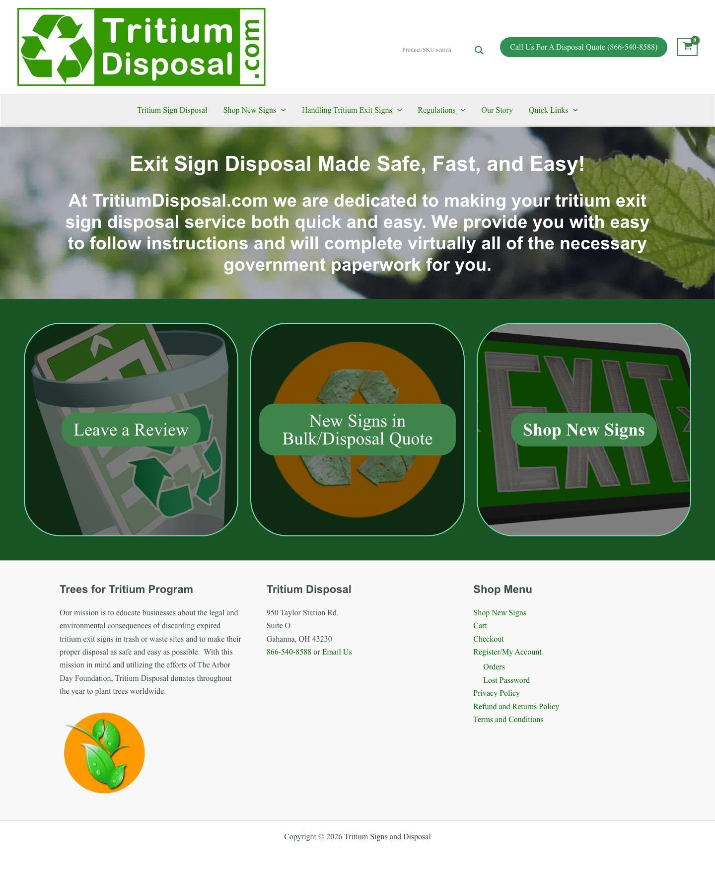 The Tritium Disposal warehouse - Full Screenshot