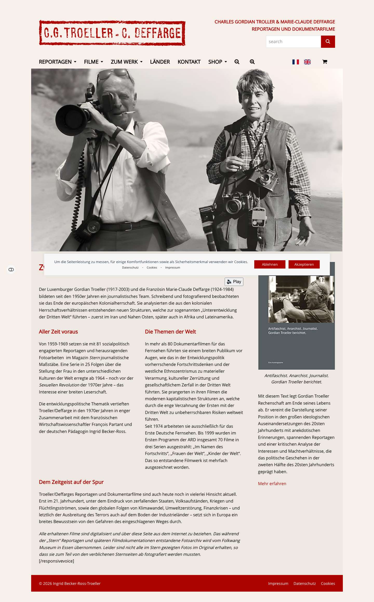 Gordian Troeller - Full Screenshot