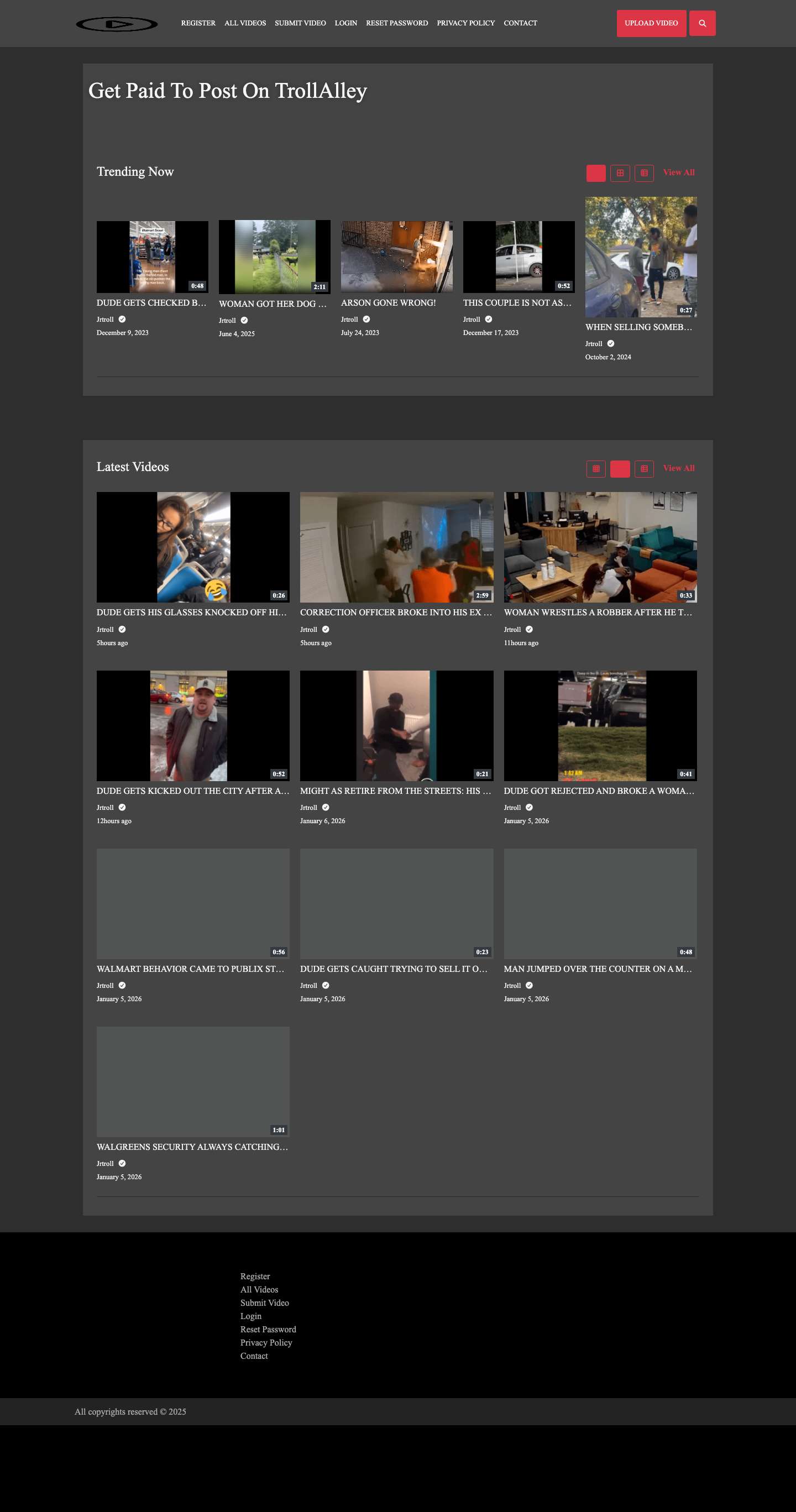 Trollalley | Trending Now Random Entertainment Video - Full Screenshot