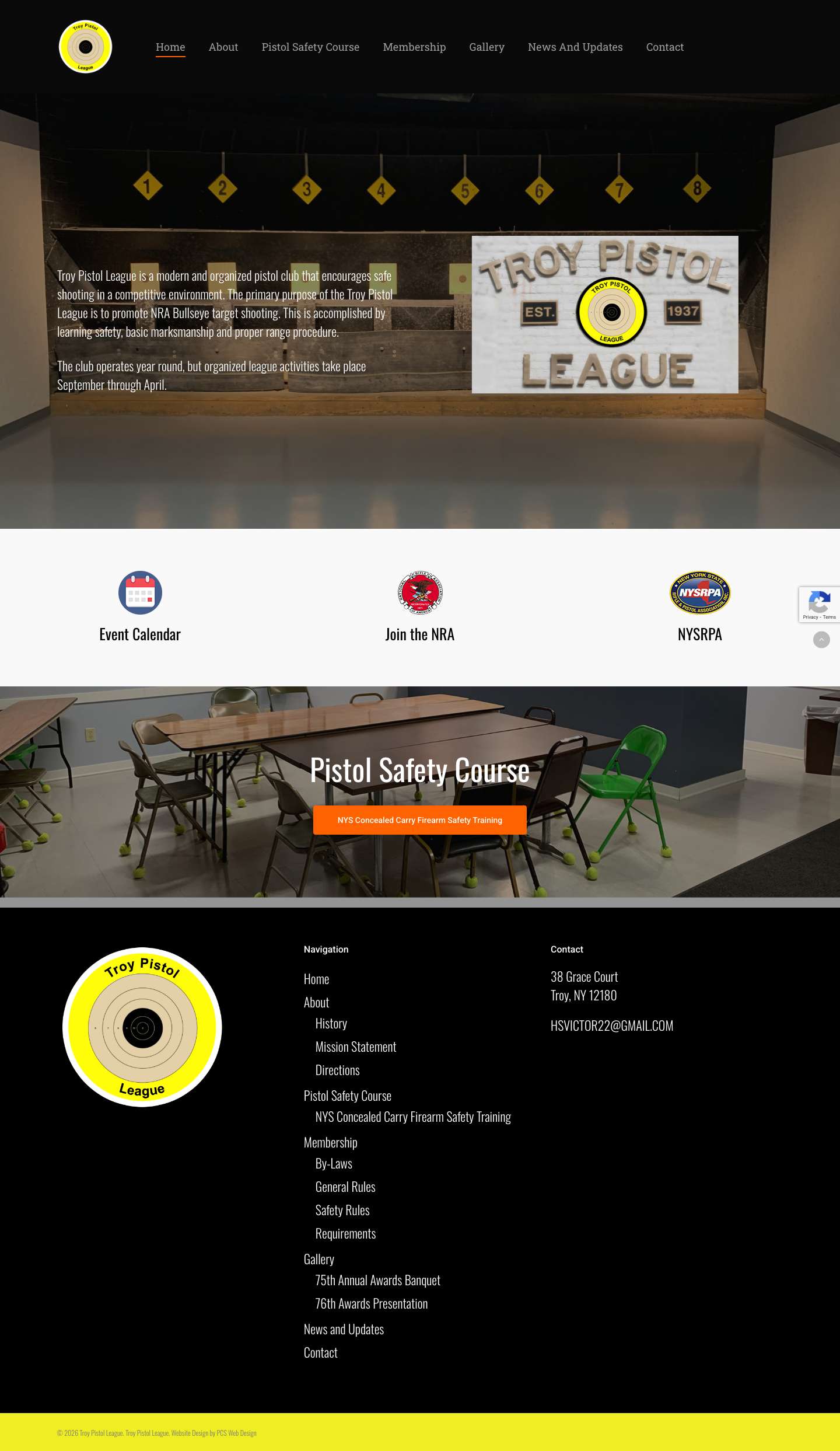 Troy Pistol League - Full Screenshot