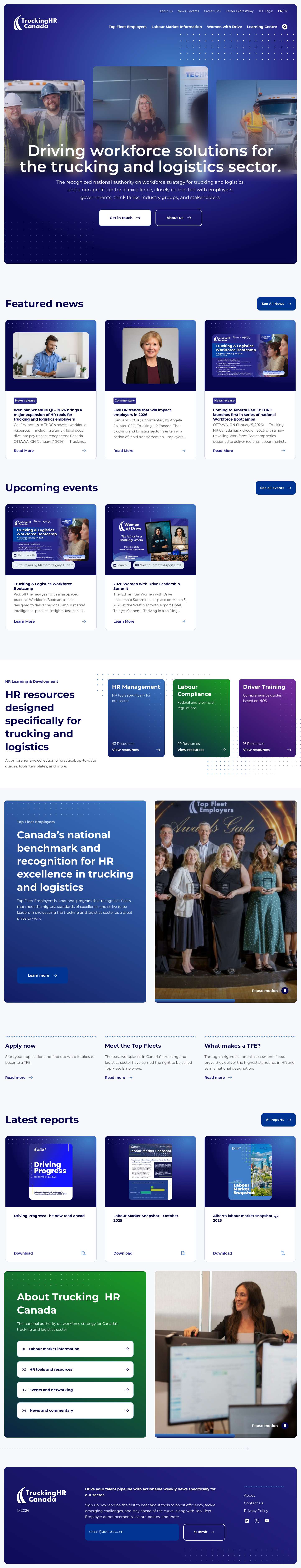 Trucking HR Canada - Full Screenshot