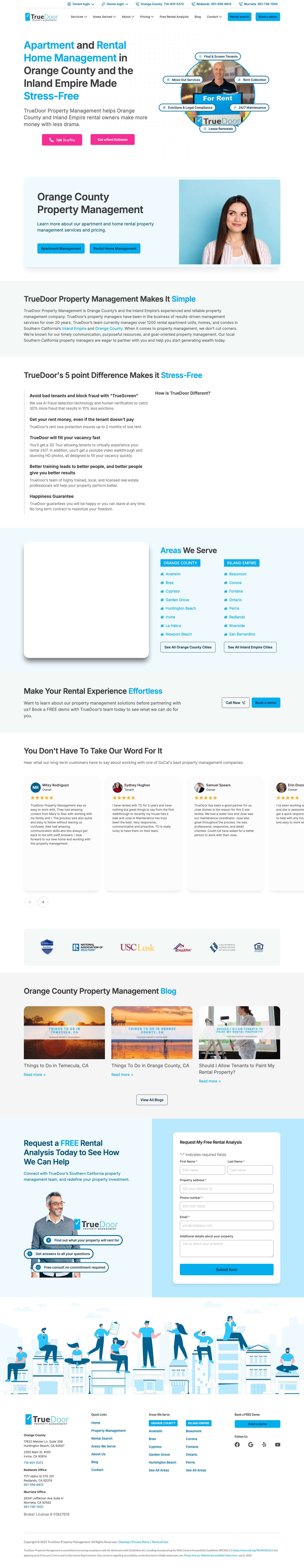 Property Management Orange County CA | Top Property Managers - Full Screenshot