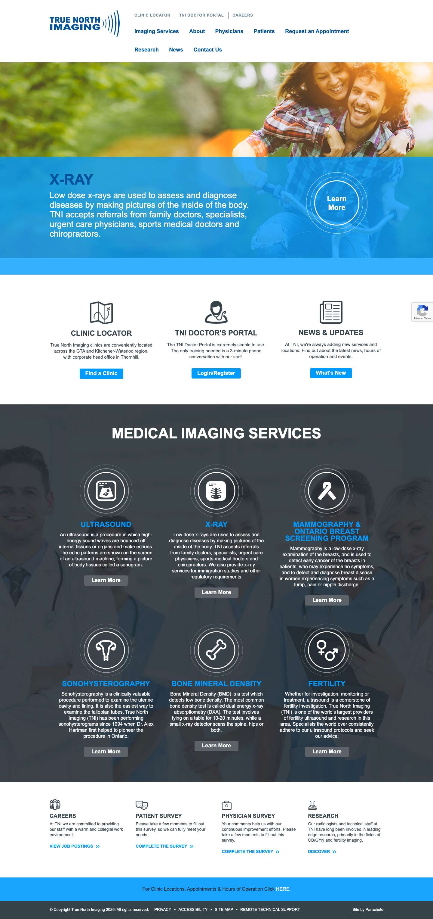 True North Imaging – Medical Imaging Services in Toronto, GTA - Full Screenshot