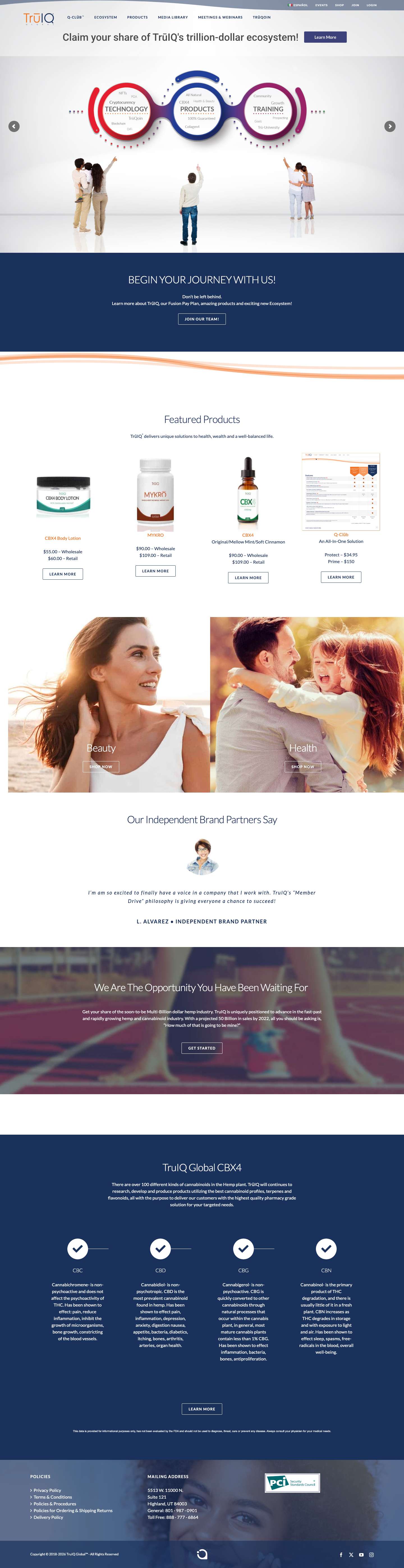 TruIQ Global – Be Present - Full Screenshot