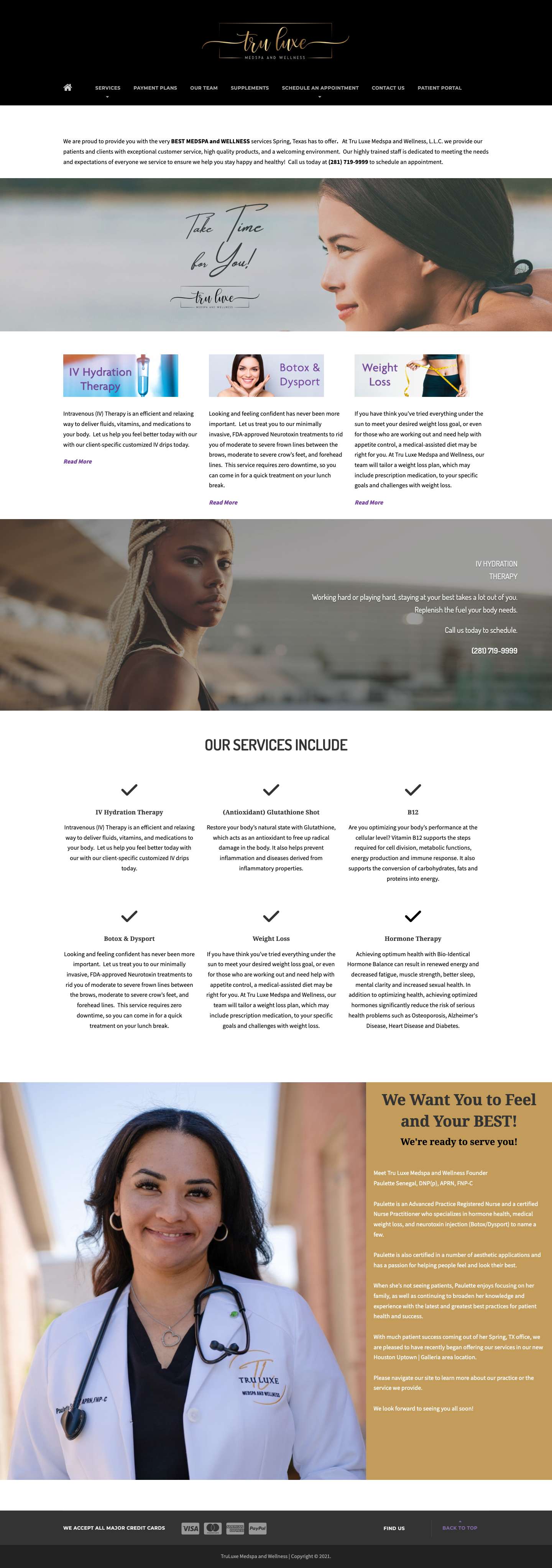 Tru Luxe Medspa and Wellness – Health, Beauty, Wellness, Medspa - Full Screenshot