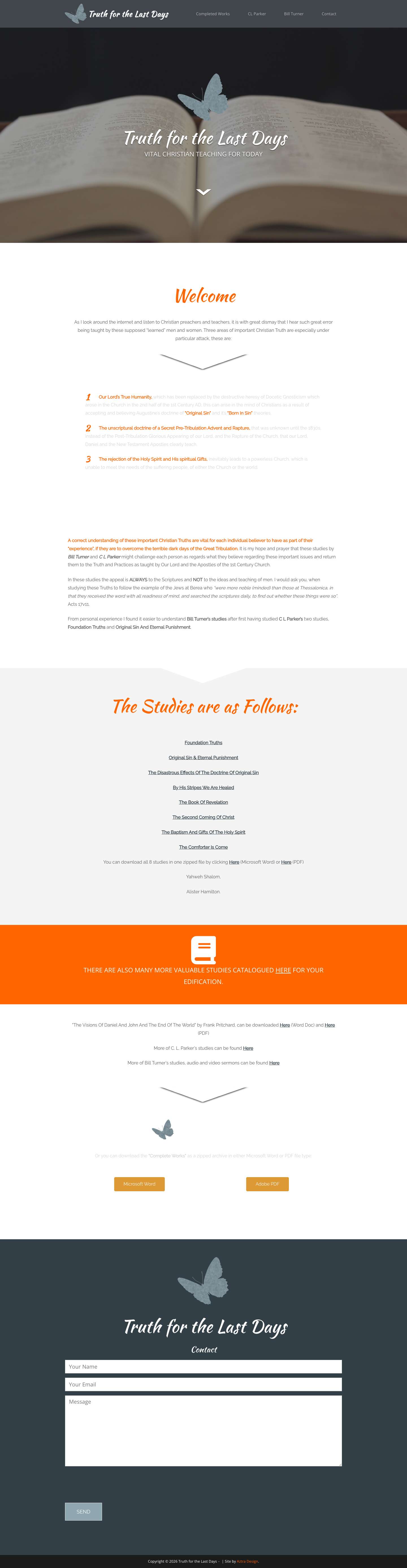 Truth for the Last Days - Full Screenshot