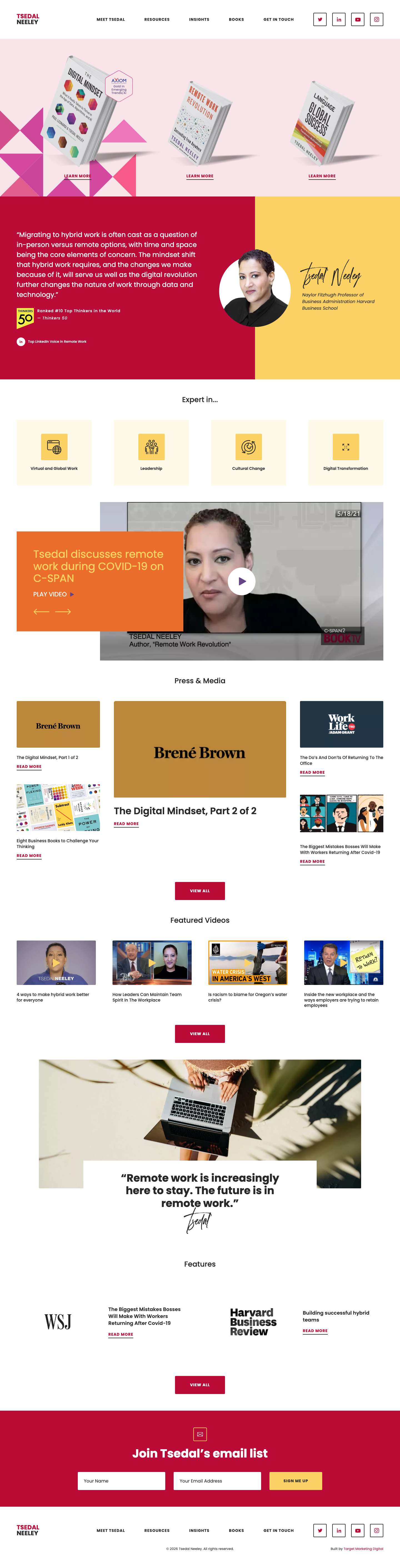 Tsedal Neeley - Full Screenshot