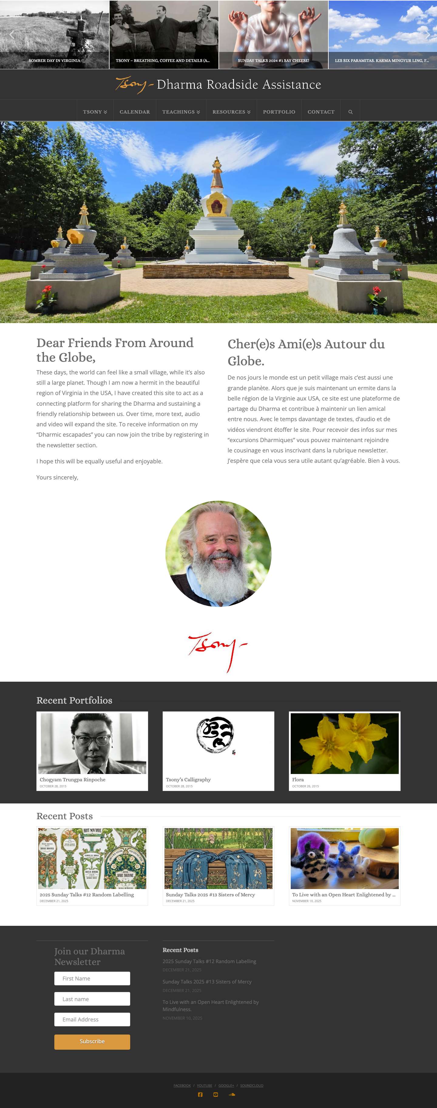 Tsony | Dharma Roadside Assistance - Full Screenshot