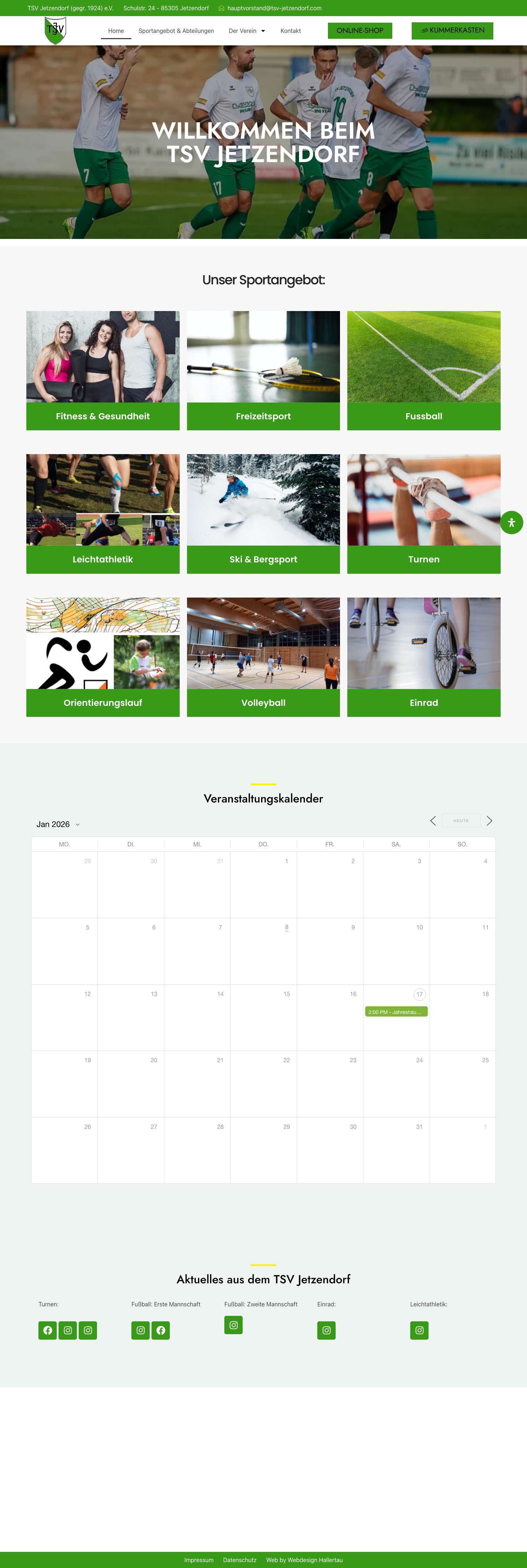 TSV Jetzendorf - Full Screenshot