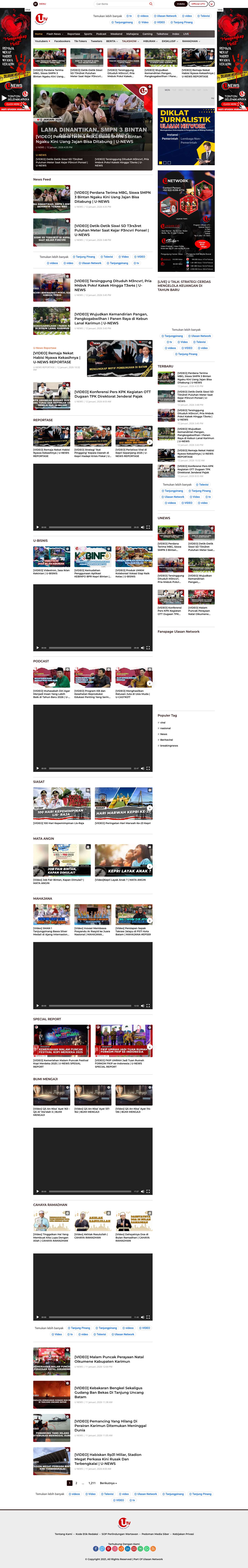 Ulasan.tv - Media Berita Terdekat dan Terpercaya - Full Screenshot