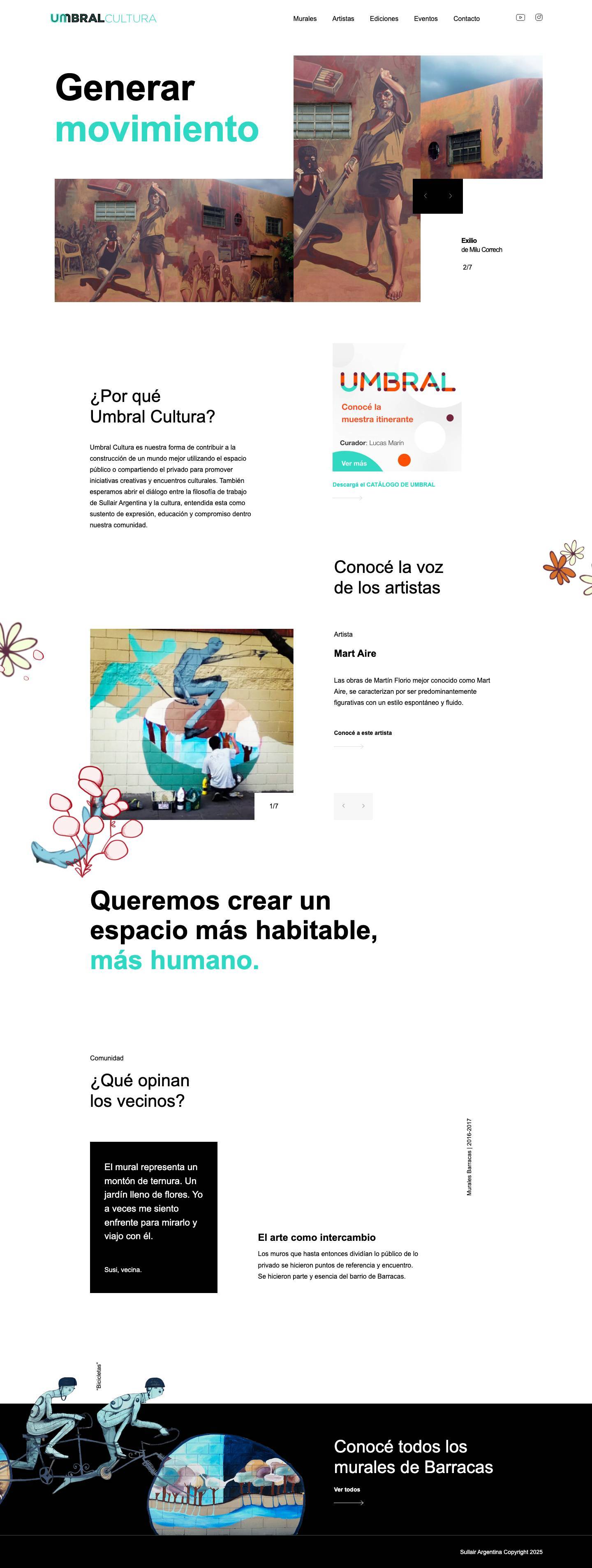 Umbral Cultura - Full Screenshot