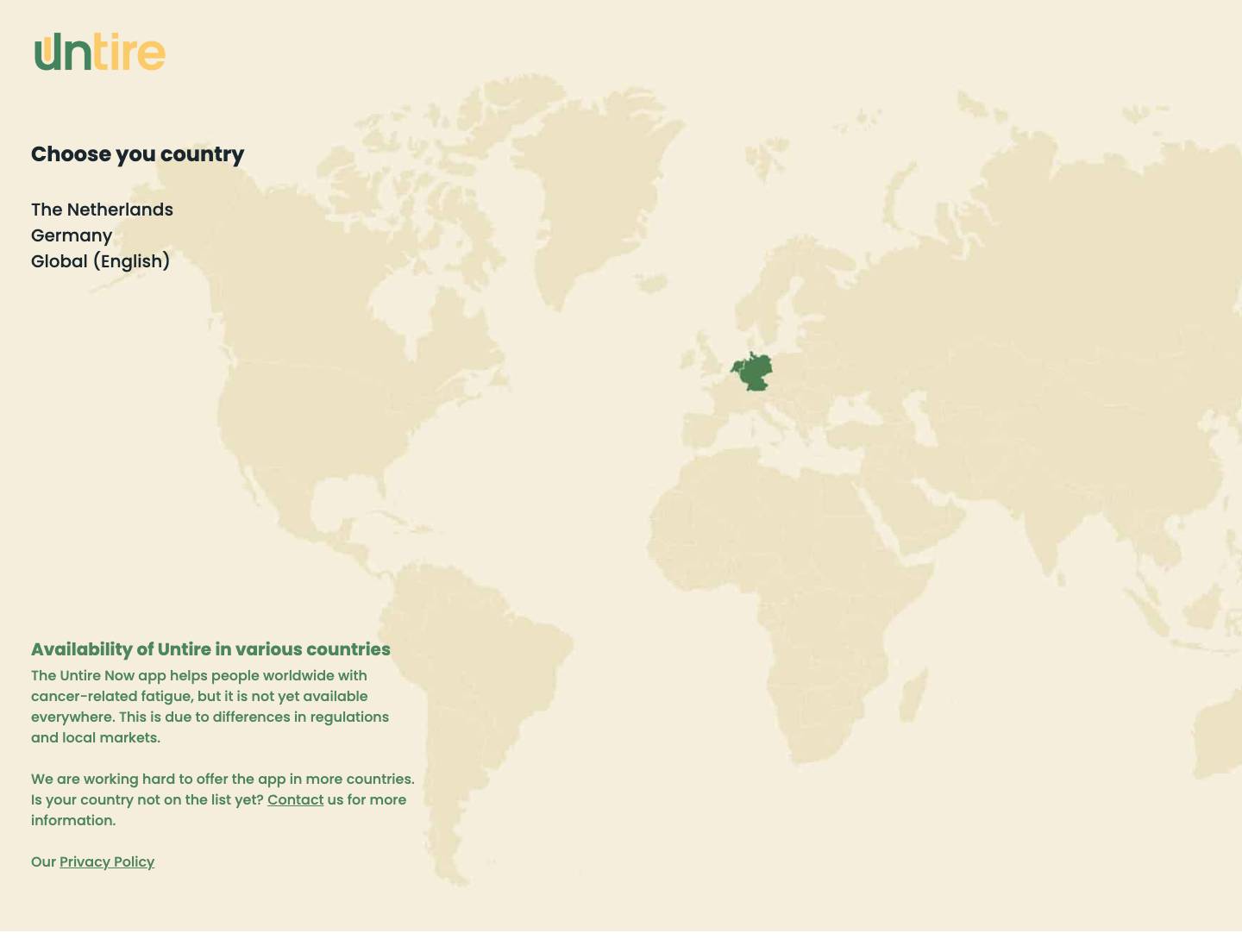 Untire - UntireAPP - Full Screenshot