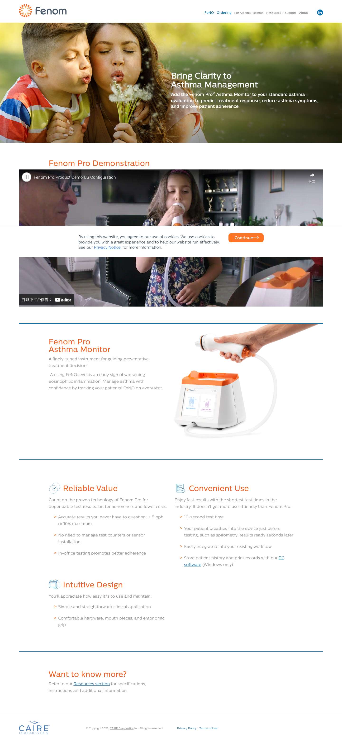 Homepage - Fenom - Full Screenshot