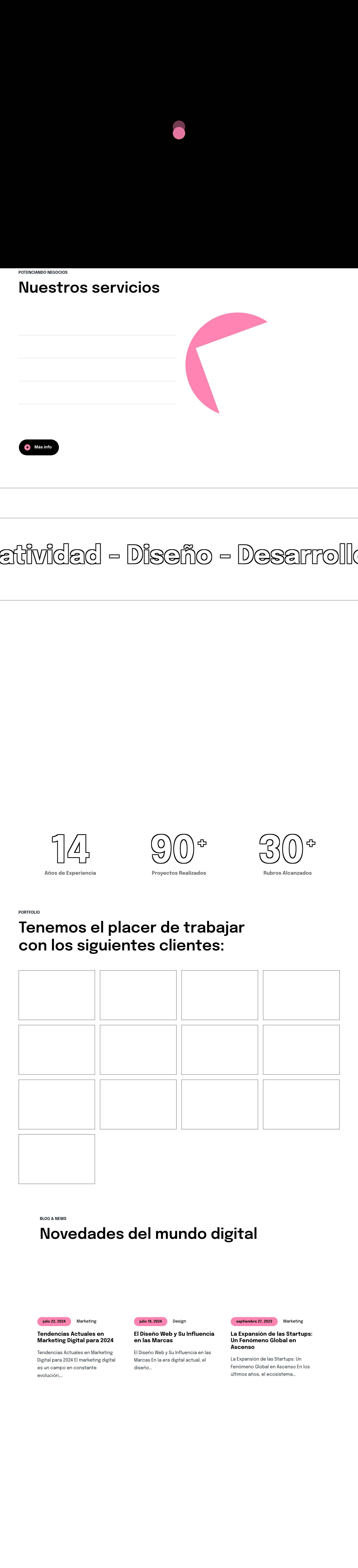 Home - Soluciones Digitales - v3ktor - Full Screenshot