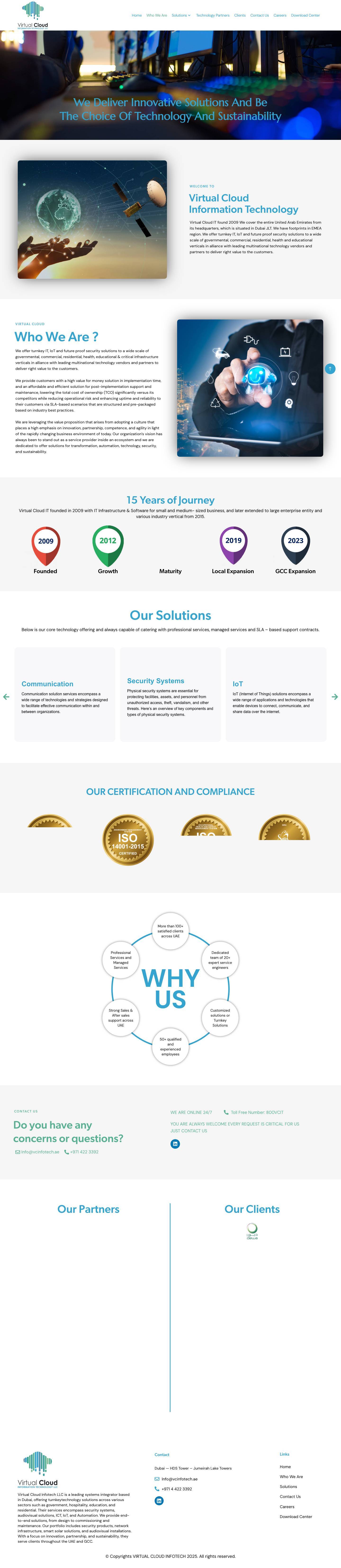 Virtual Cloud Infotech - Full Screenshot